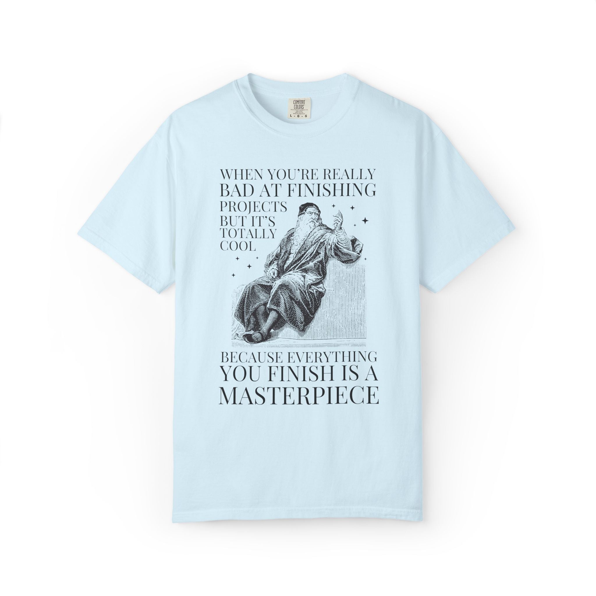 Leonardo da Vinci Art History Buff Gift for Historian or Friend with ADHD: Really Bad at Finishing Things, Silly Italian Renaissance History - Opal and June