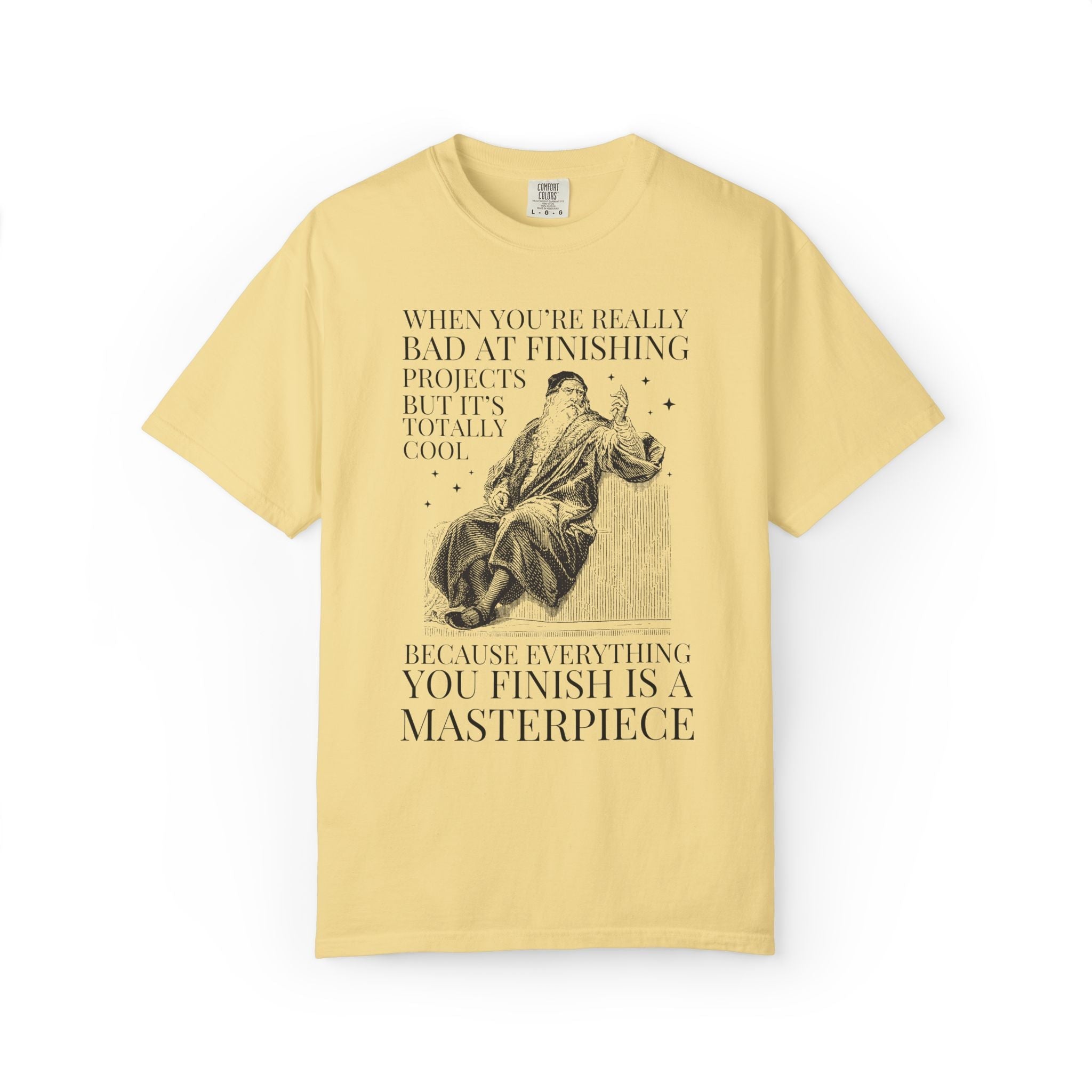 Leonardo da Vinci Art History Buff Gift for Historian or Friend with ADHD: Really Bad at Finishing Things, Silly Italian Renaissance History - Opal and June