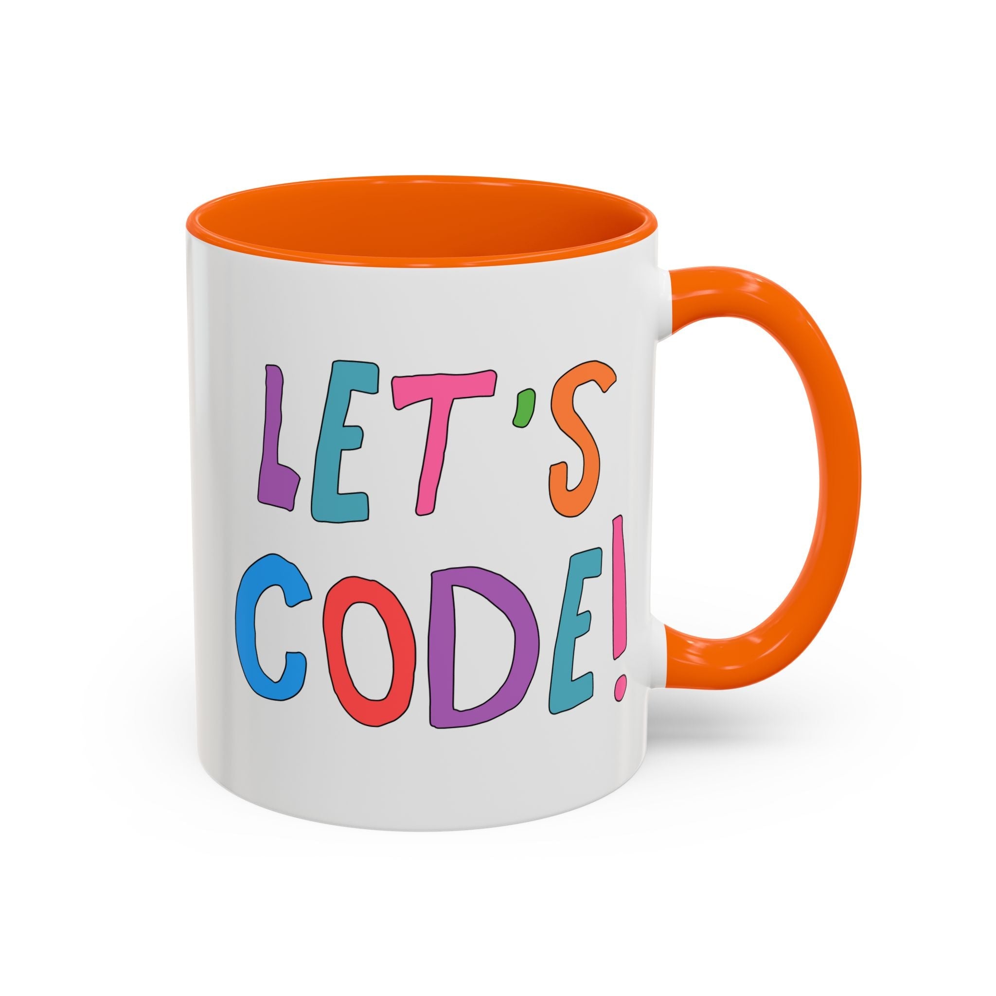 Let's Code! Computer Scientist Mug | Cute Women in STEM 11 Oz Coffee Mug, Funny Saying Gift for Programmer, Software Engineer Present - Opal and June