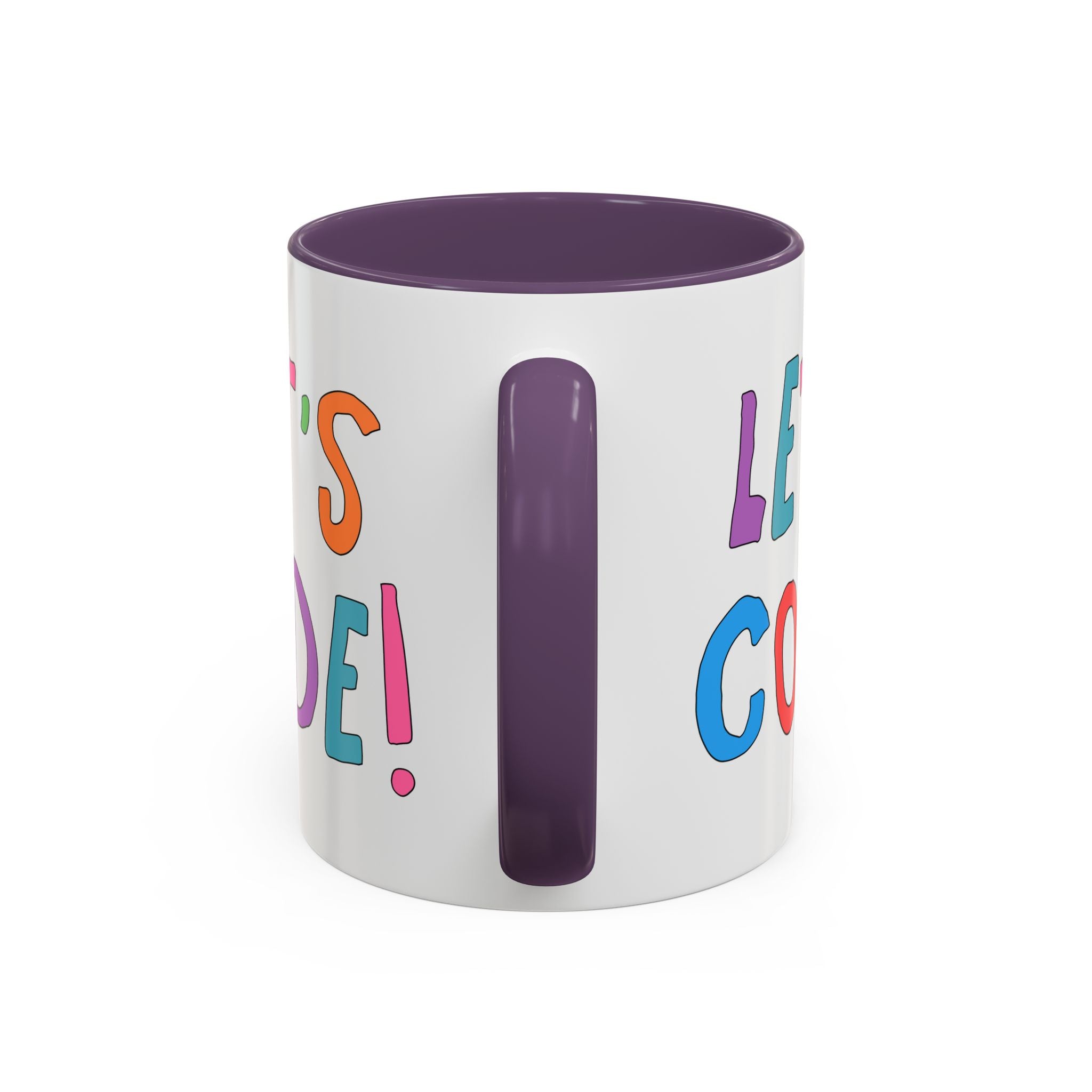 Let's Code! Computer Scientist Mug | Cute Women in STEM 11 Oz Coffee Mug, Funny Saying Gift for Programmer, Software Engineer Present - Opal and June