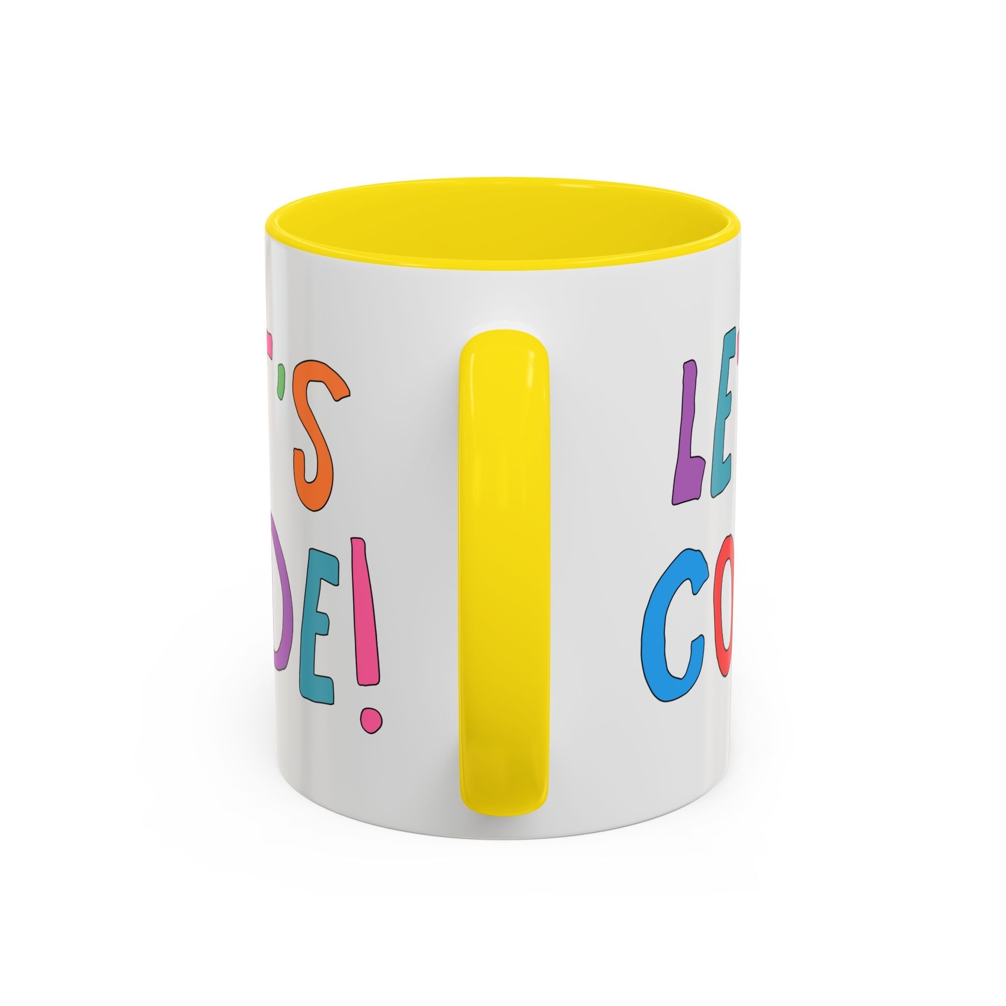 Let's Code! Computer Scientist Mug | Cute Women in STEM 11 Oz Coffee Mug, Funny Saying Gift for Programmer, Software Engineer Present - Opal and June