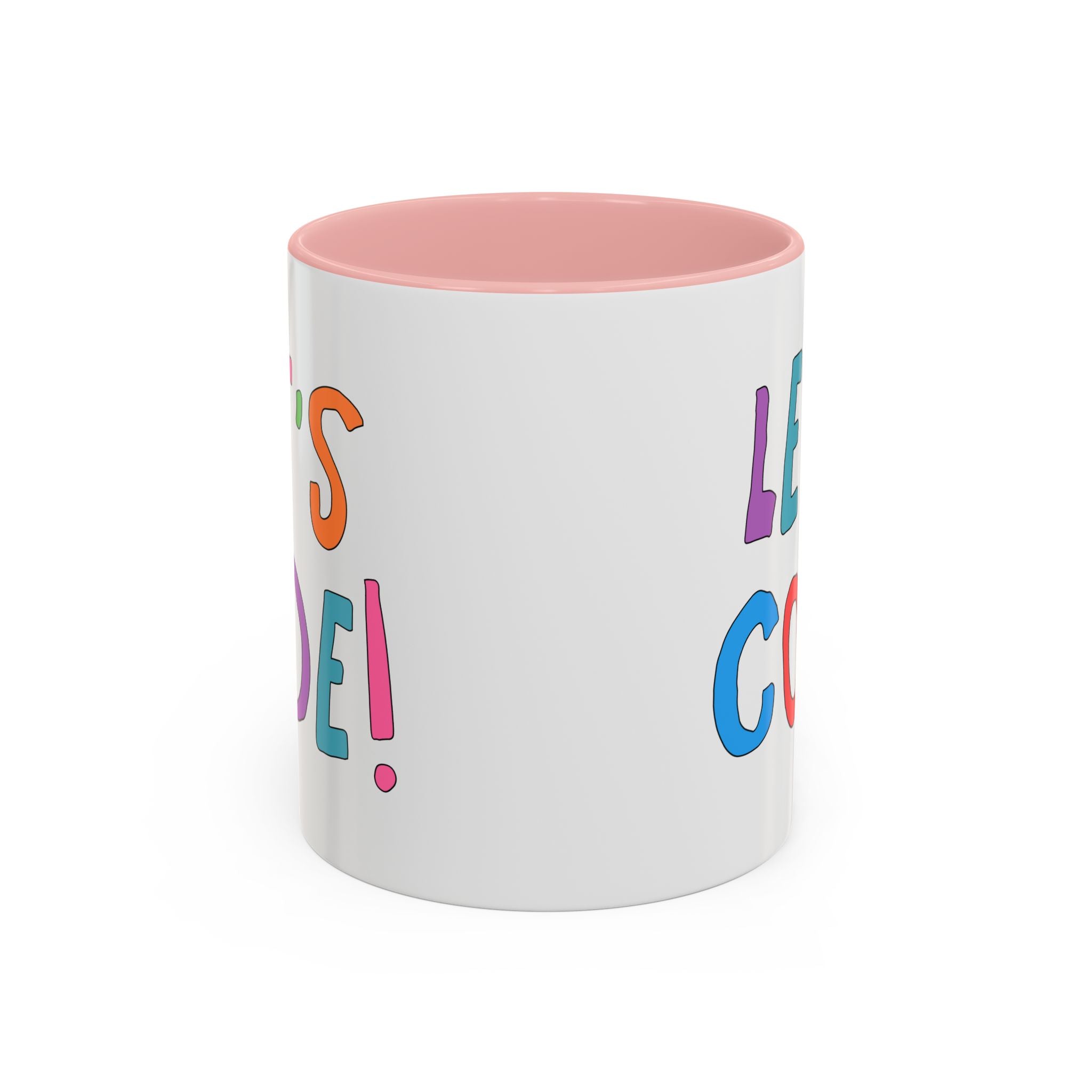 Let's Code! Computer Scientist Mug | Cute Women in STEM 11 Oz Coffee Mug, Funny Saying Gift for Programmer, Software Engineer Present - Opal and June