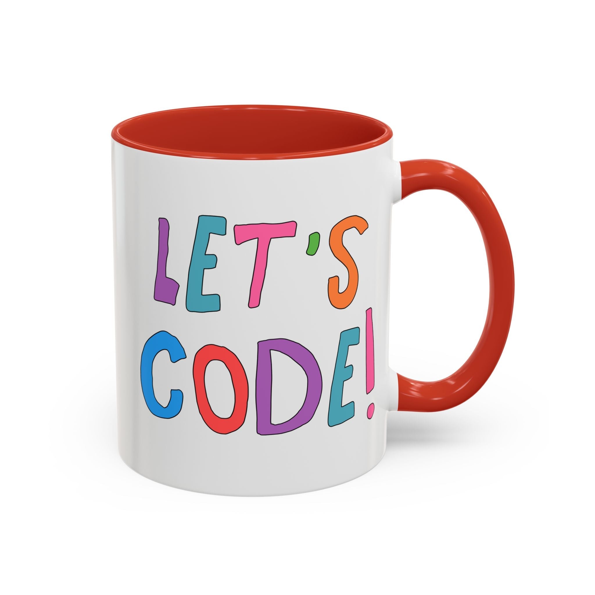 Let's Code! Computer Scientist Mug | Cute Women in STEM 11 Oz Coffee Mug, Funny Saying Gift for Programmer, Software Engineer Present - Opal and June