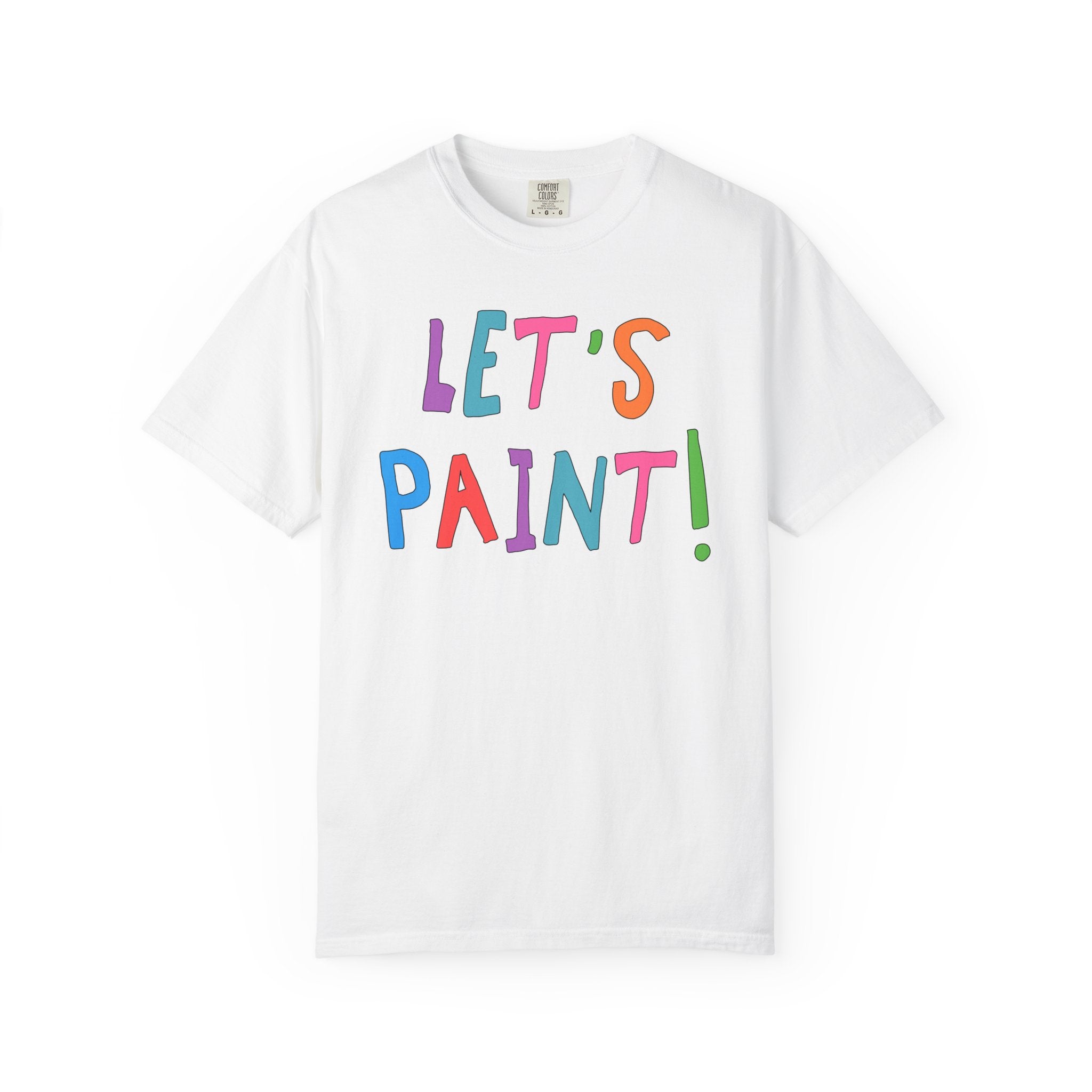 Let's Paint! | Elementary School Art Teacher Tee - Opal and June