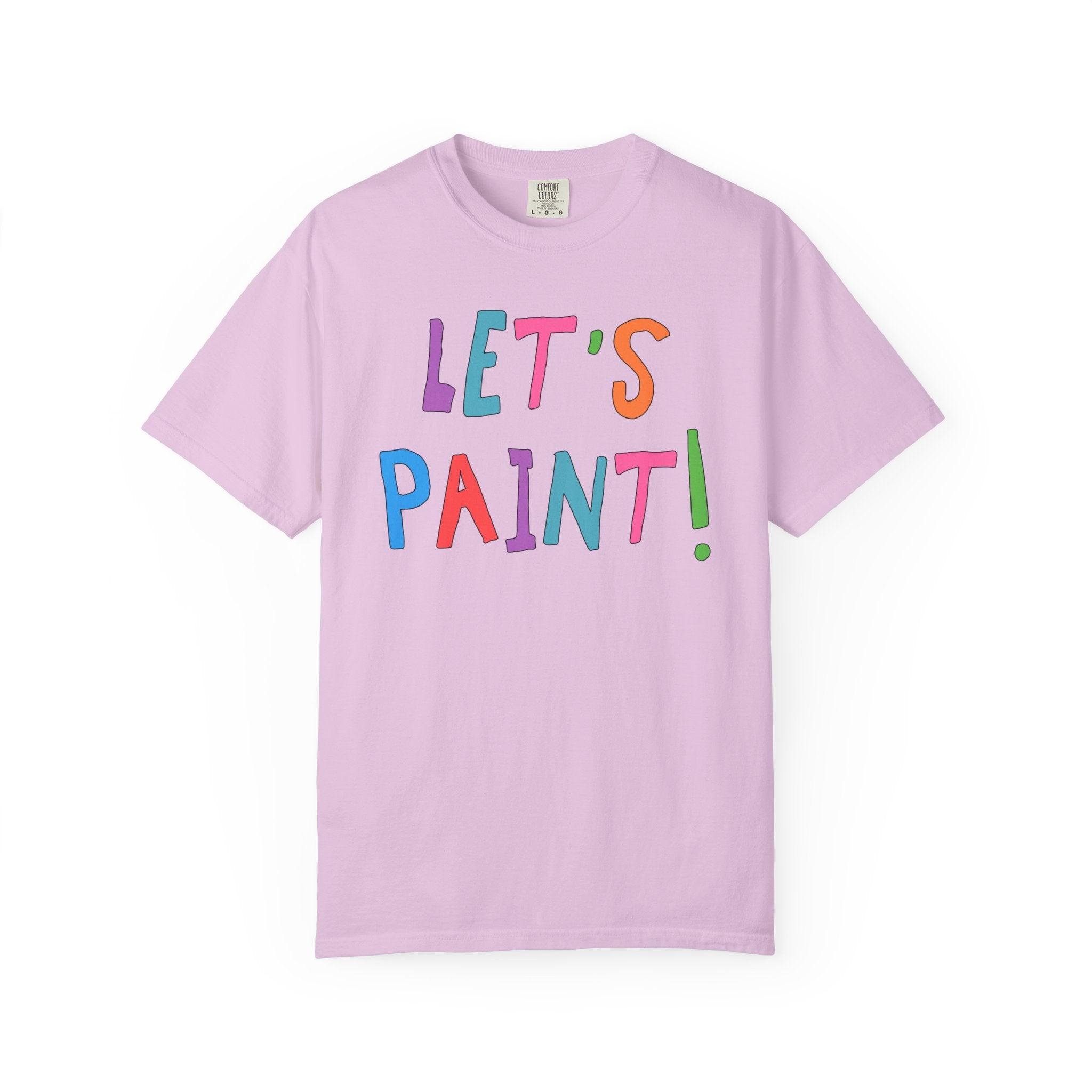 Let's Paint! | Elementary School Art Teacher Tee - Opal and June