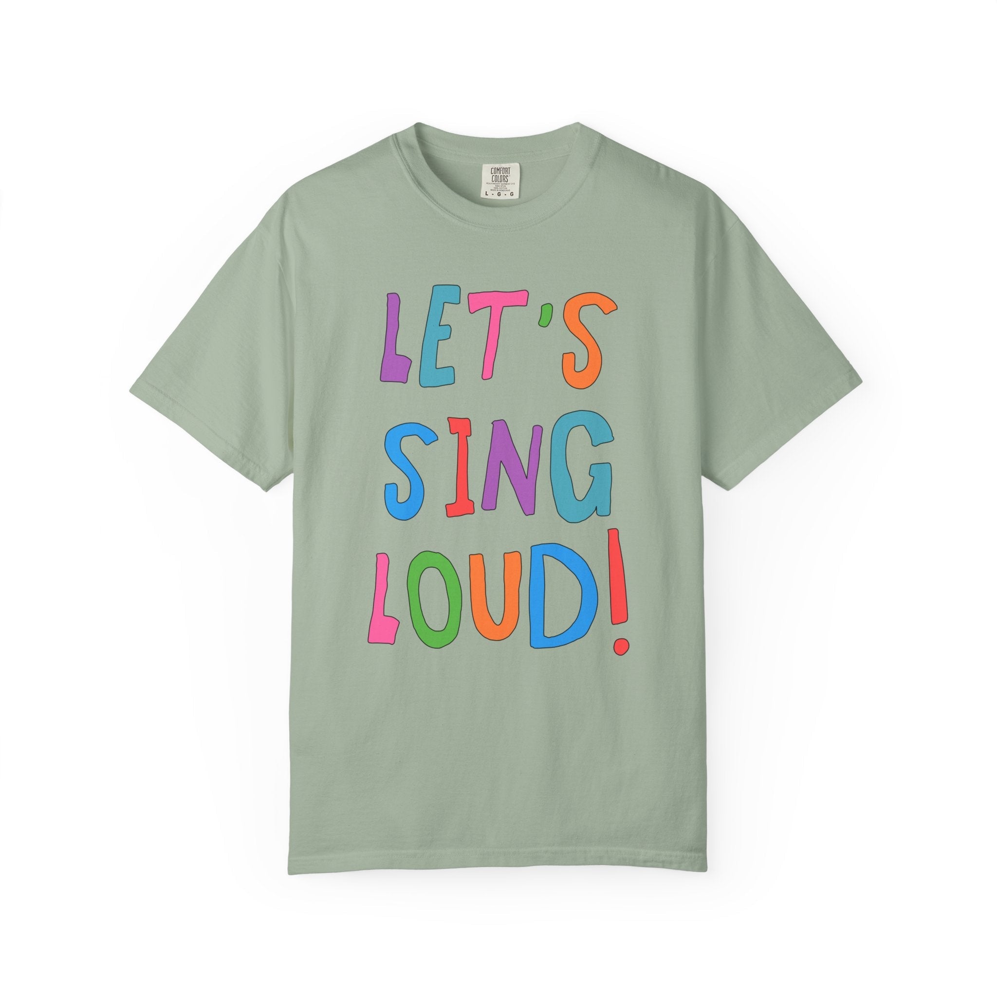 Let's Sing Loud! | Music Teacher T-Shirt - Opal and June