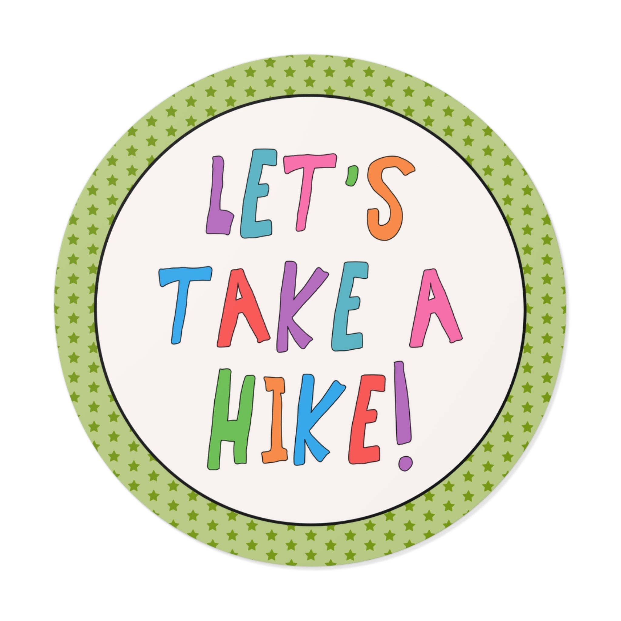 Let's Take a Hike! Sticker - Opal and June