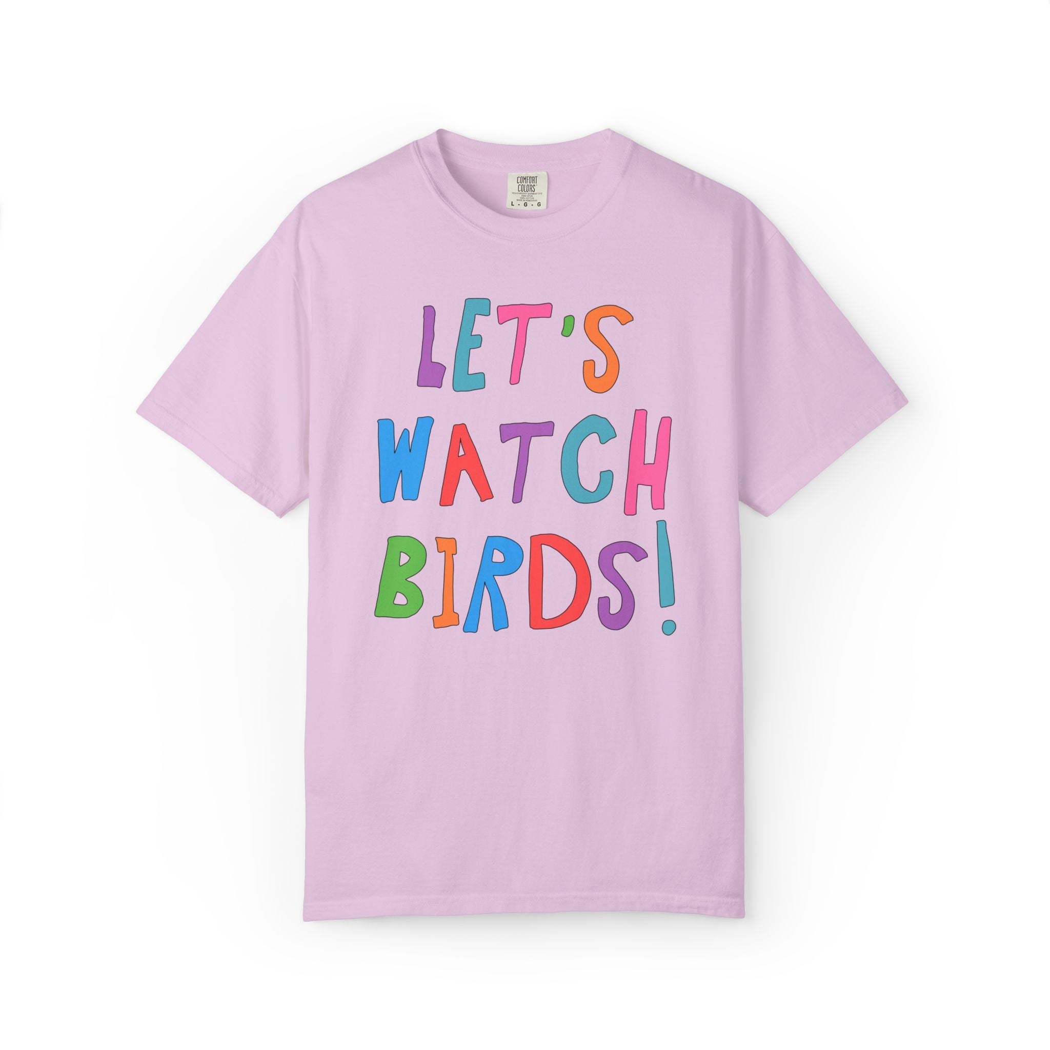 Let's Watch Birds! Colorful Maximalist Bird Lover Gift for Mom or Dad who Loves Birdwatching, Cute Garden Lover Gift for Mom or Sister - Opal and June