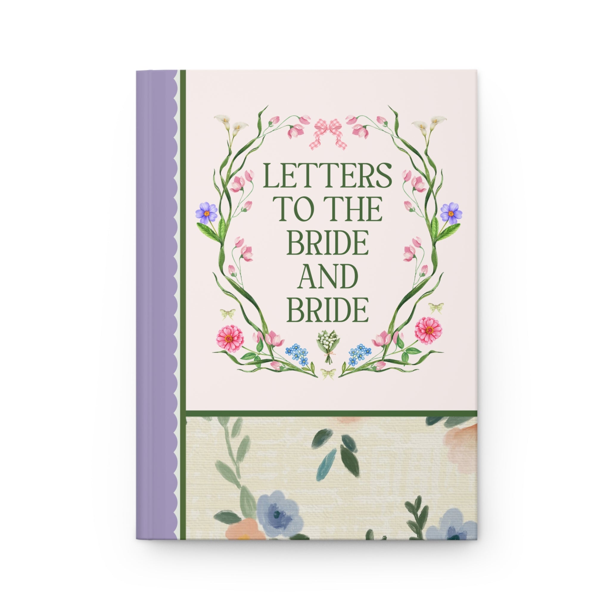 Letters to the Bride and Bride: Pink Floral - Opal and June
