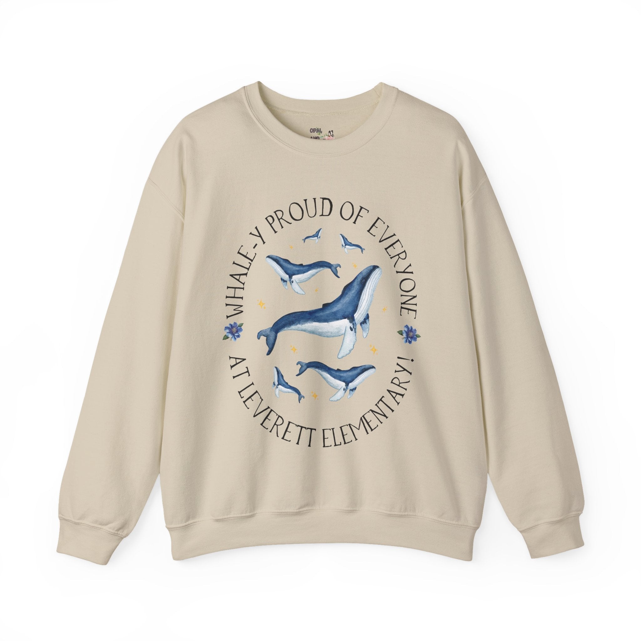 Leverett: Whale - y Proud of Everyone at Leverett Elementary - Opal and June
