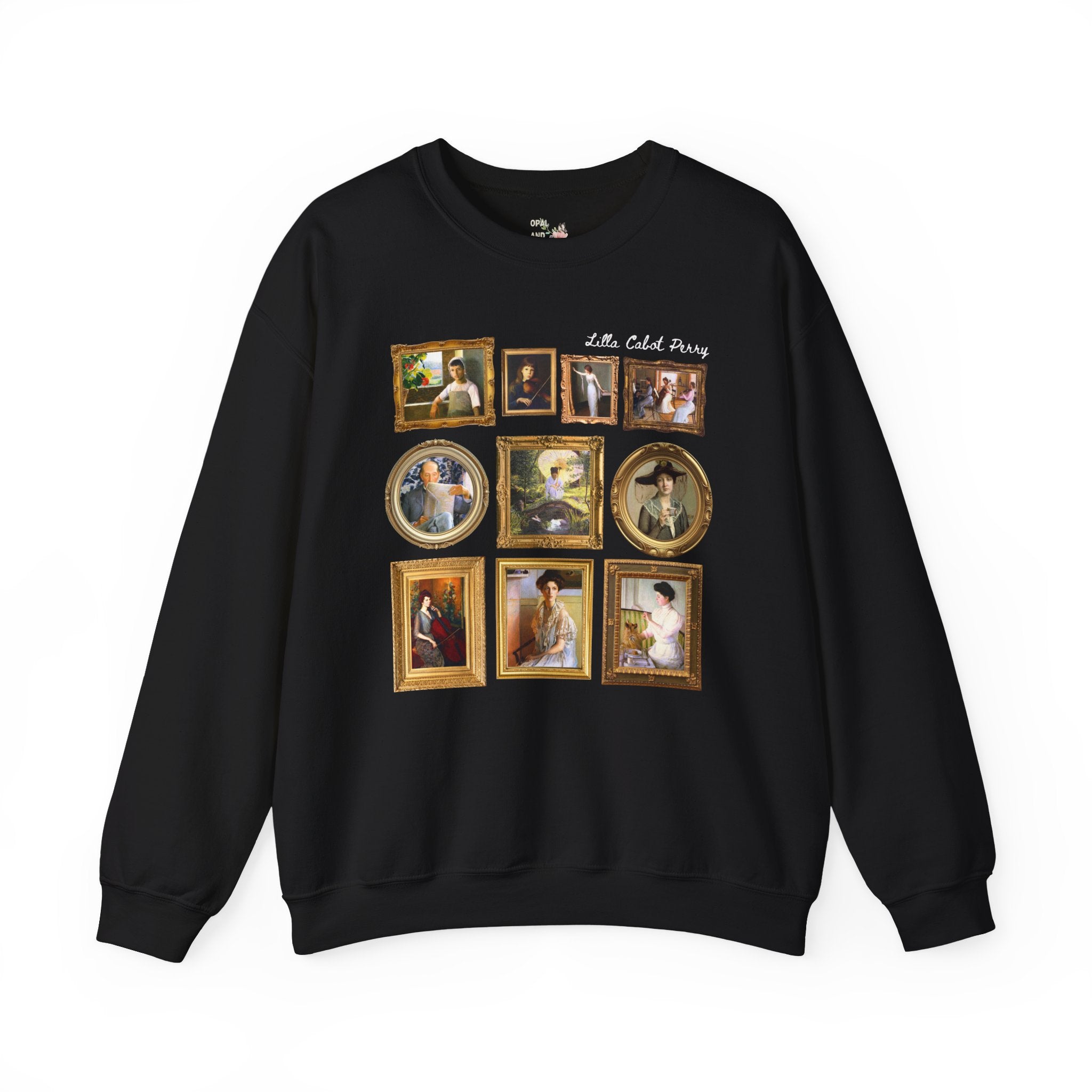 Lilla Cabot Perry: Women's Art History Sweatshirt, 19th Century Impressionist Art, American Female Artist, Womens History, Music Lover Gift - Opal and June