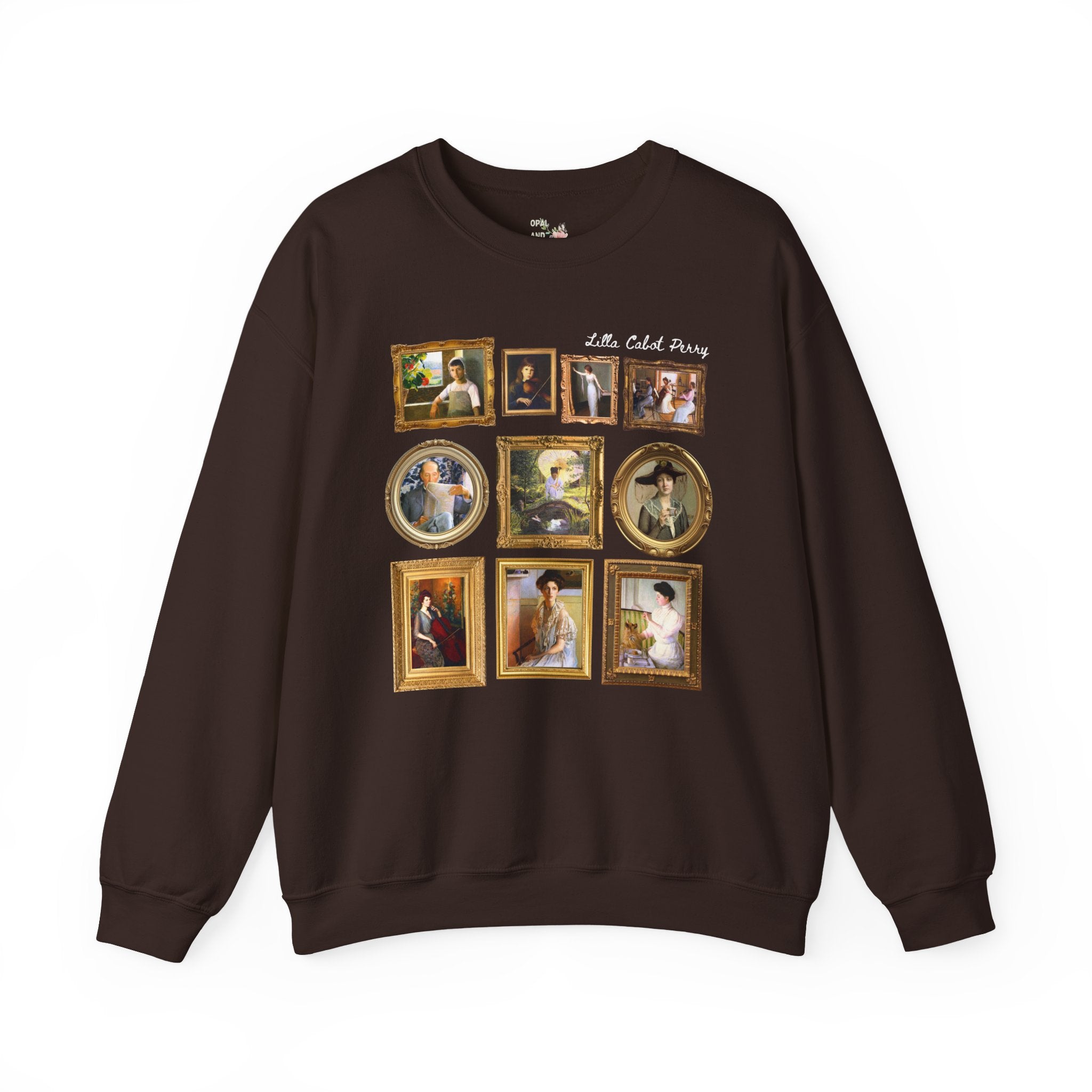 Lilla Cabot Perry: Women's Art History Sweatshirt, 19th Century Impressionist Art, American Female Artist, Womens History, Music Lover Gift - Opal and June