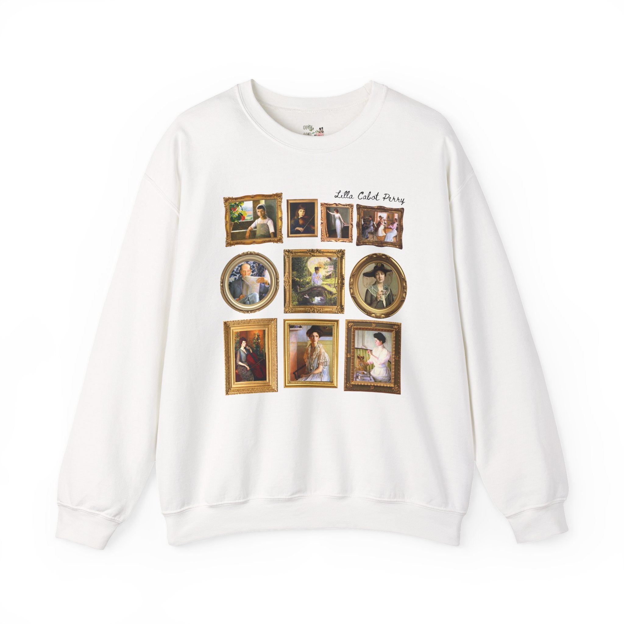 Lilla Cabot Perry: Women's Art History Sweatshirt, 19th Century Impressionist Art, American Female Artist, Womens History, Music Lover Gift - Opal and June