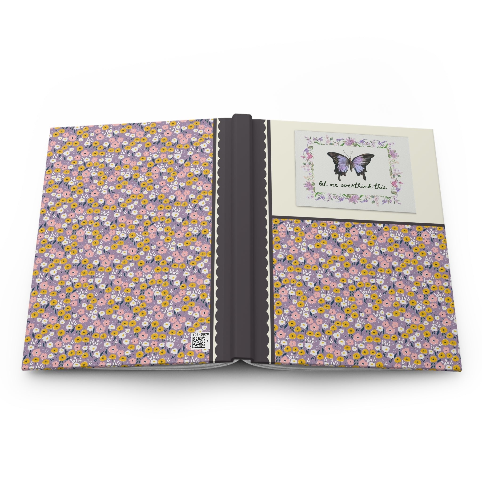 Lined Notebook: Let Me Overthink This - Opal and June