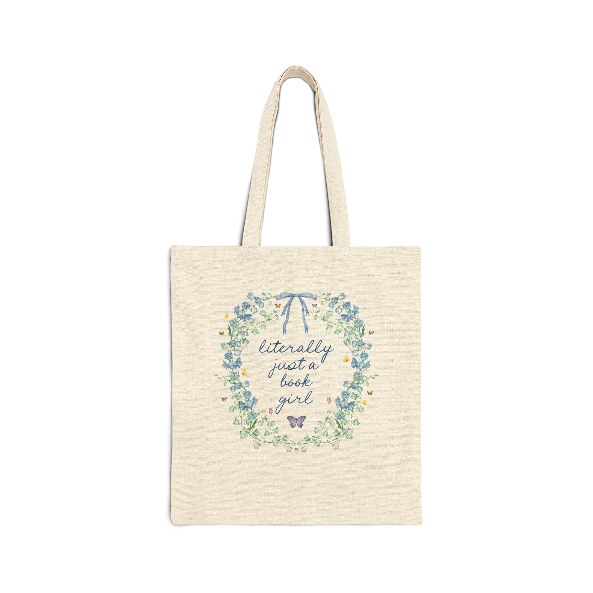 Literally Just a Book Girl Tote Bag - Opal and June