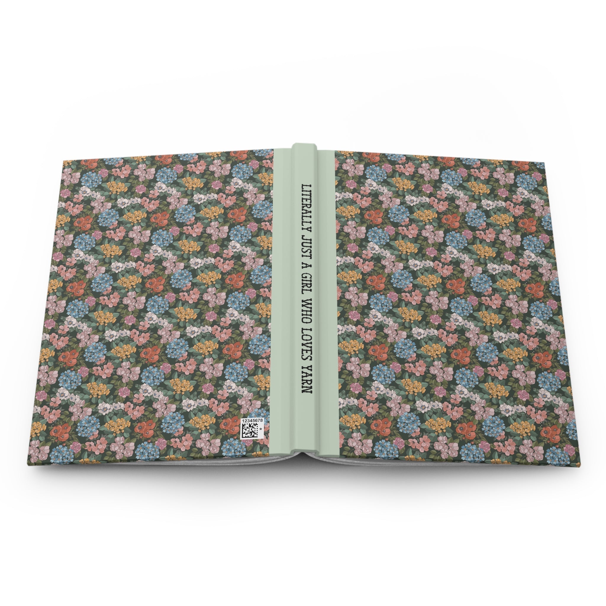 Literally Just A Girl Who Loves Yarn Notebook - Opal and June