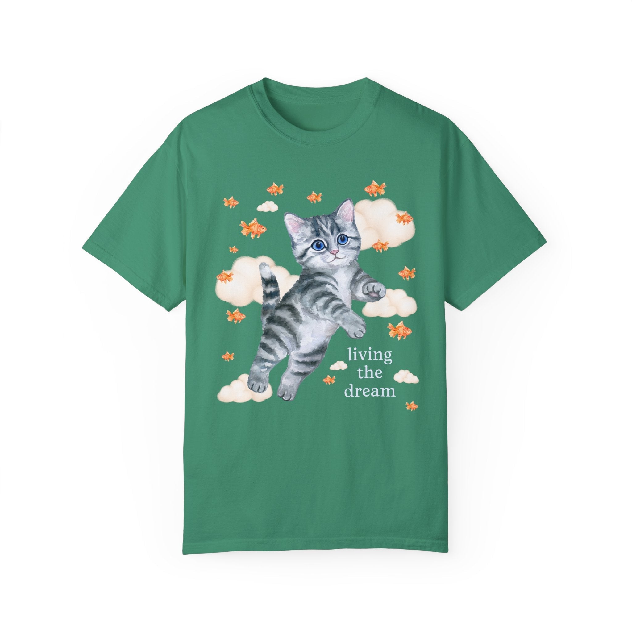 Living the Dream: Kitten + Goldfish Tee - Opal and June