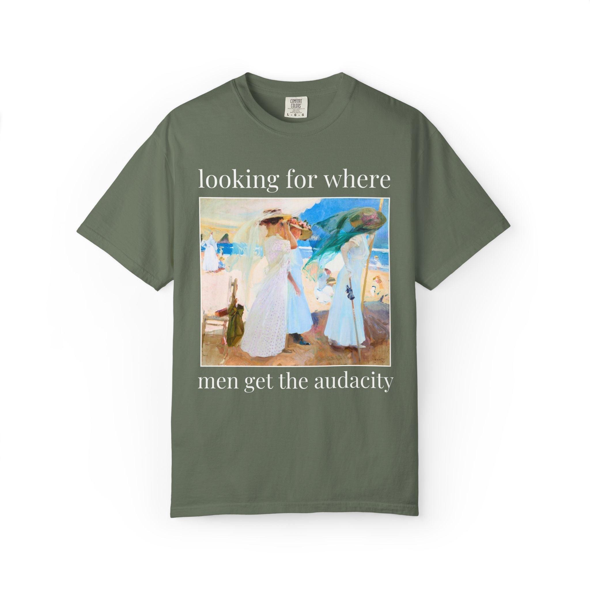 Looking for Where Men Get the Audacity Tee - Opal and June