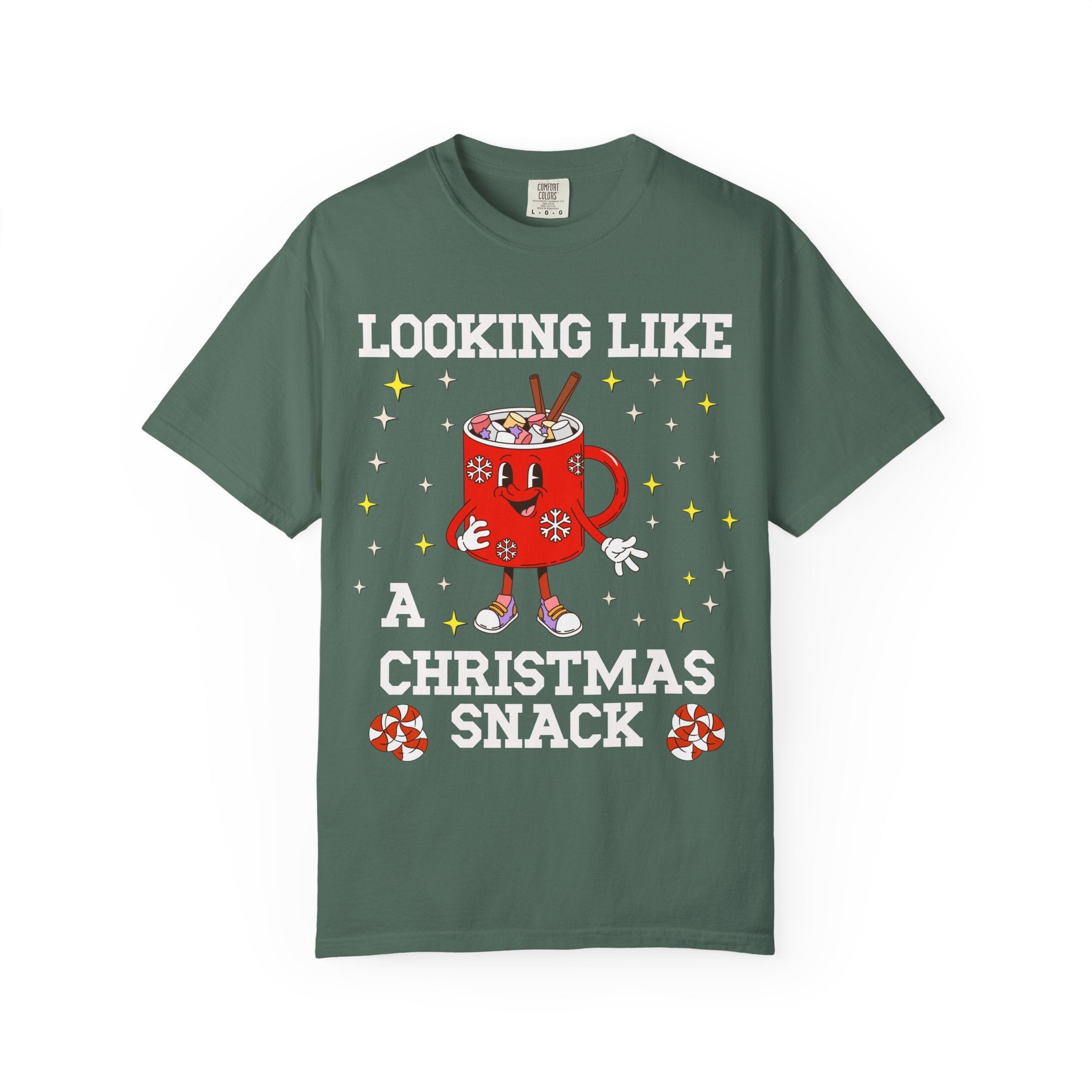 Looking Like a Christmas Snack Matching Holiday Tee - Opal and June