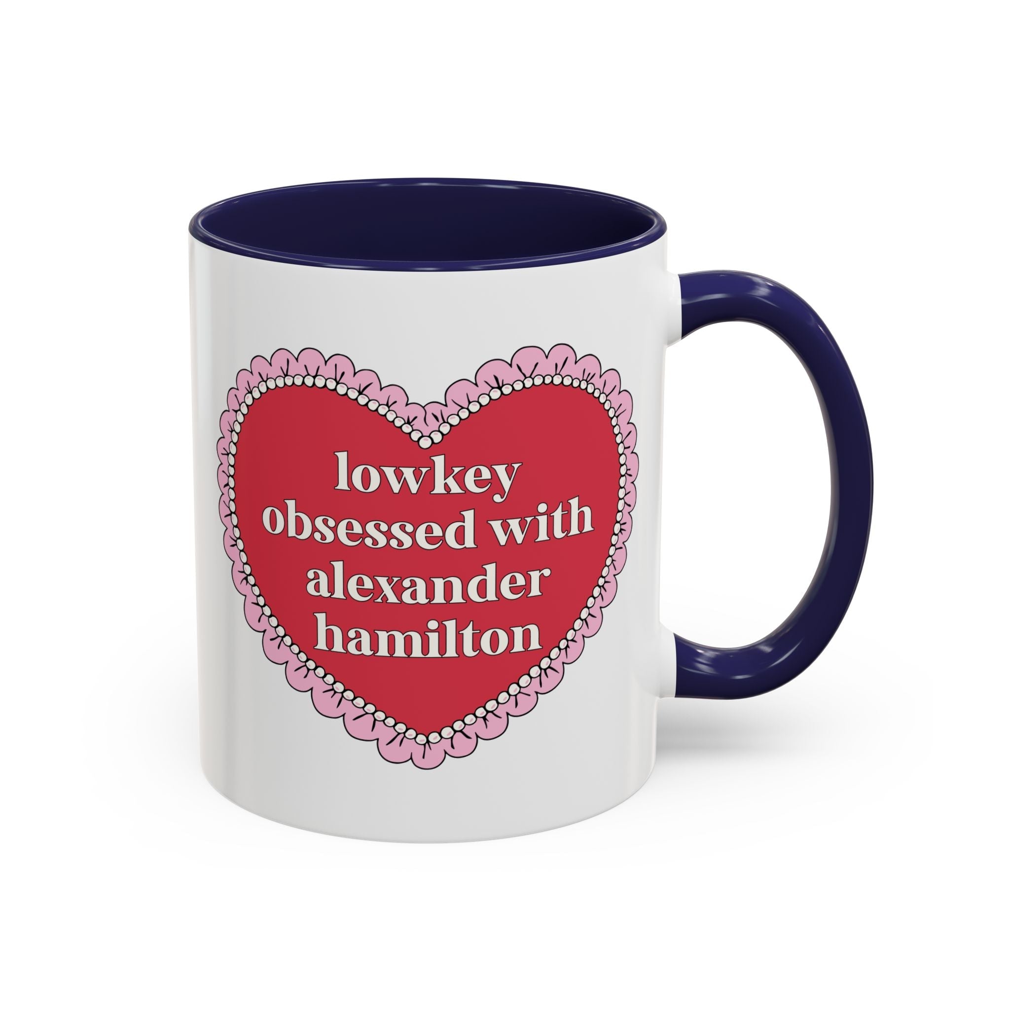 Lowkey Obsessed with Alexander Hamilton Coffee Mug - Opal and June