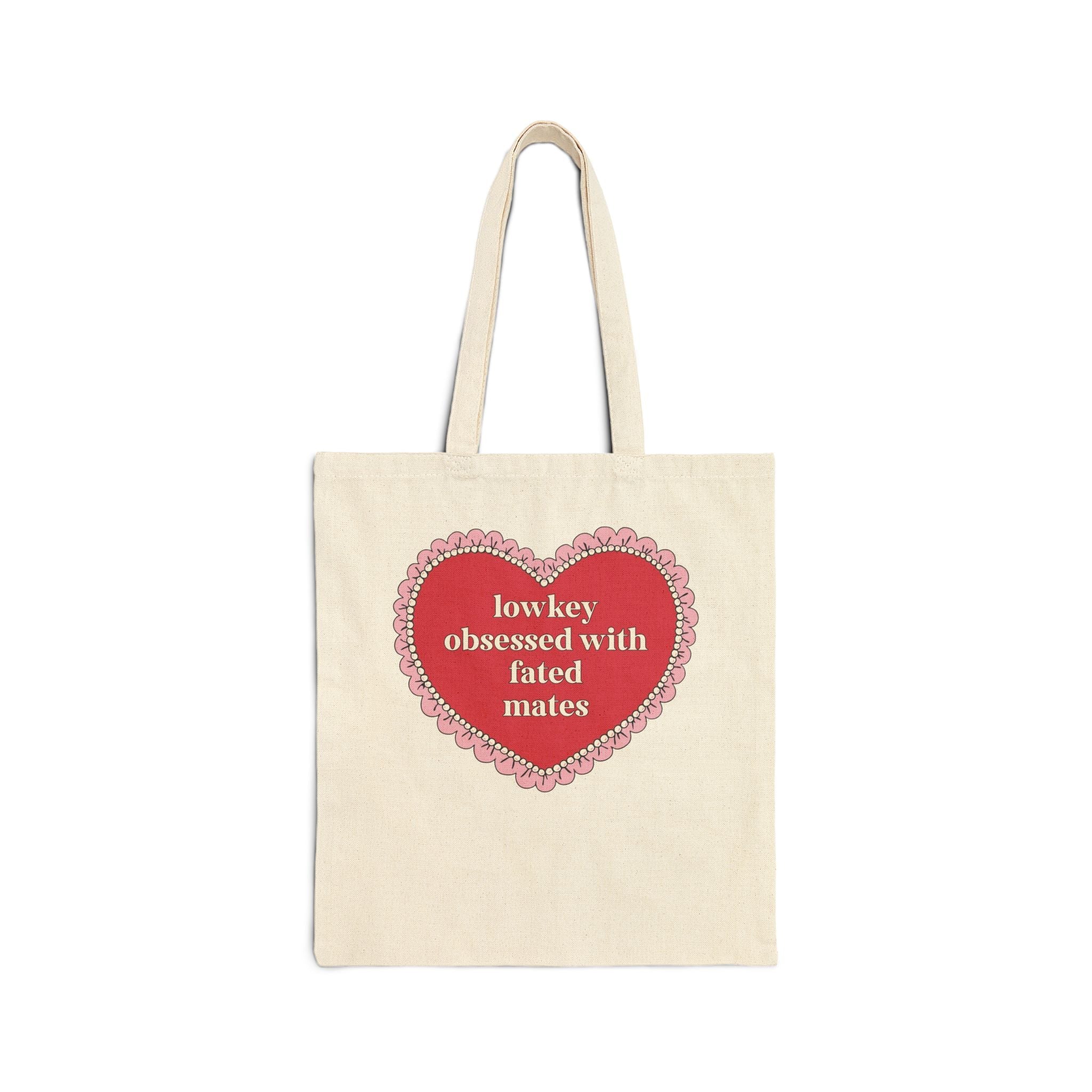 Lowkey Obsessed with Fated Mates Tote Bag - Opal and June
