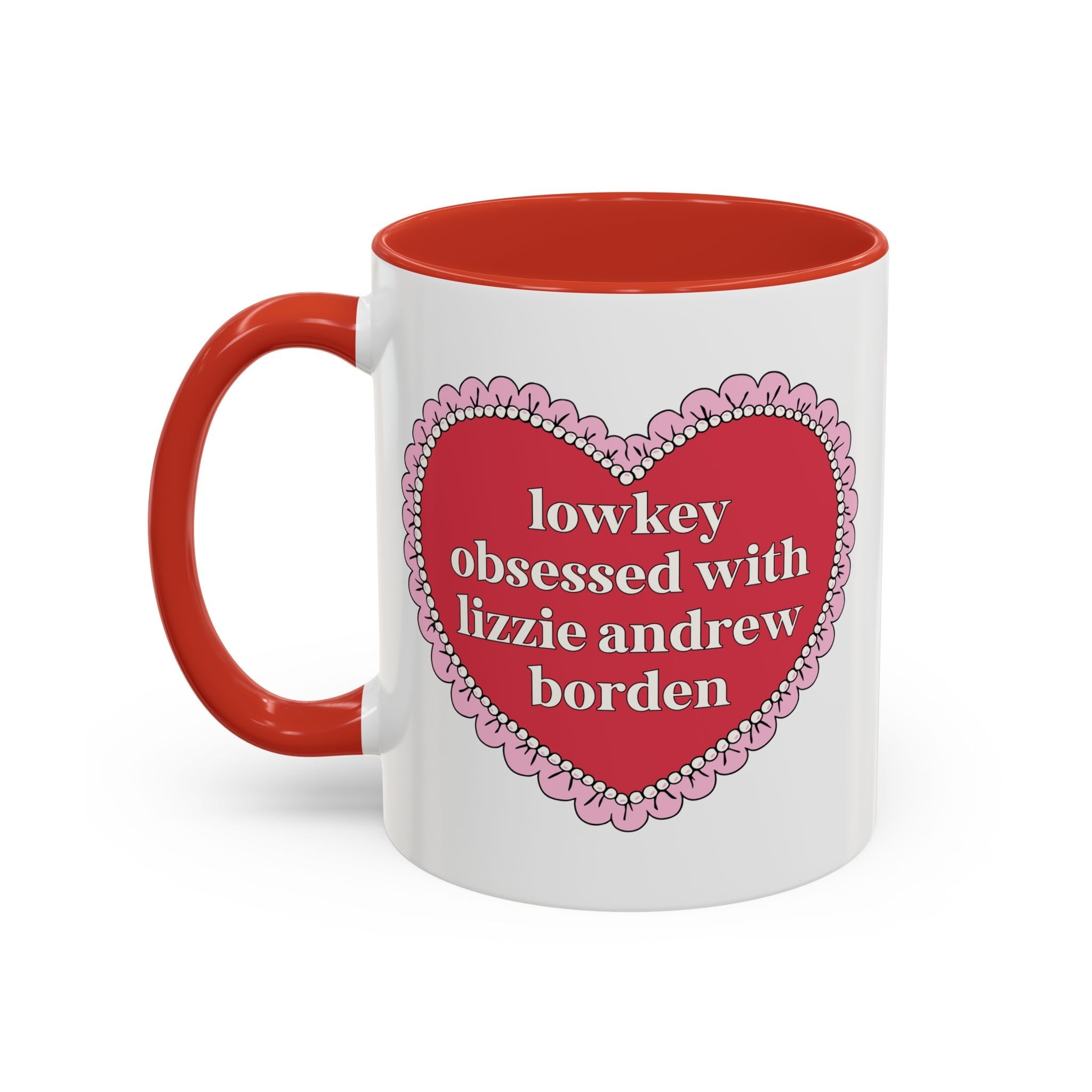 Lowkey Obsessed with Lizzie Andrew Borden Coffee Mug - Opal and June