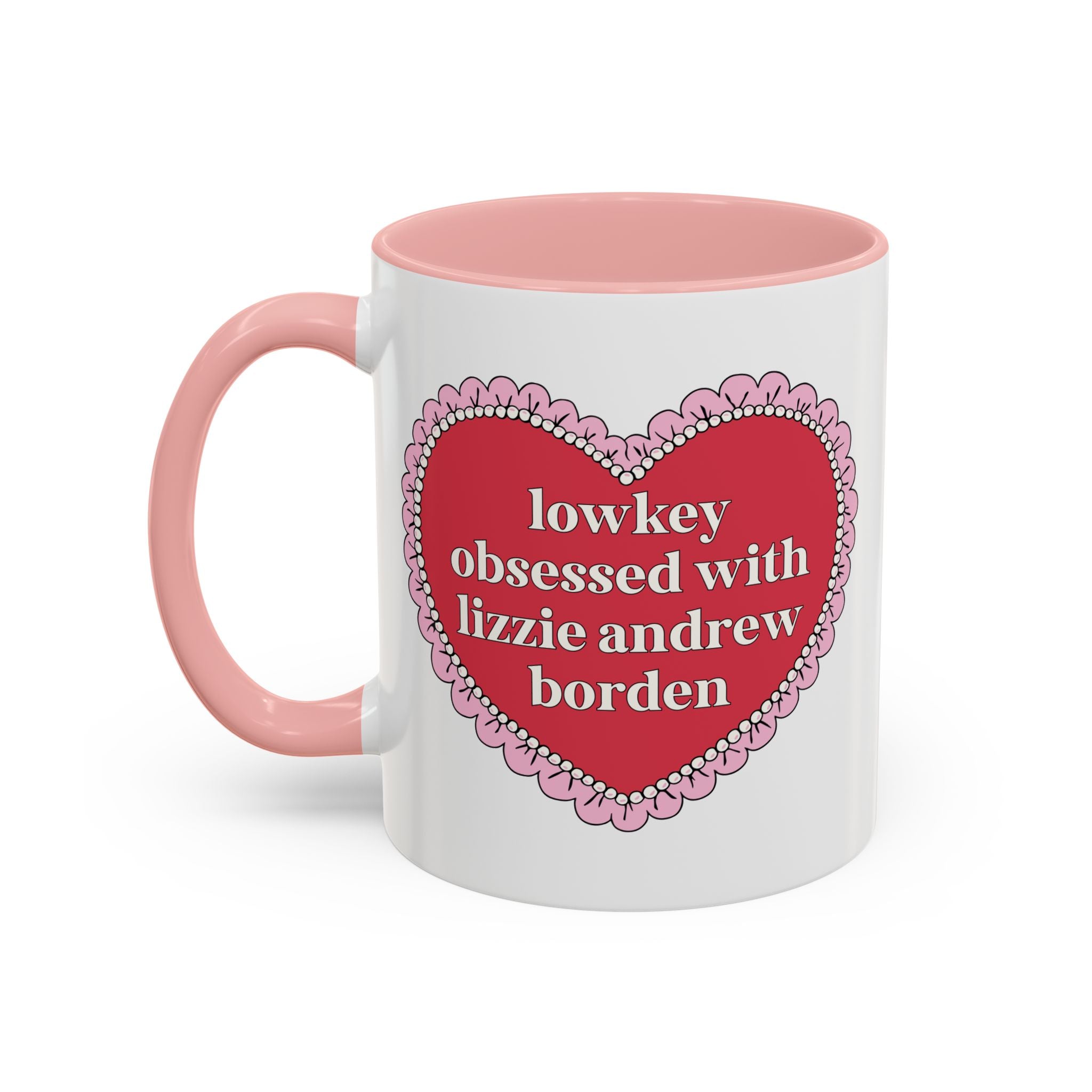 Lowkey Obsessed with Lizzie Andrew Borden Coffee Mug - Opal and June