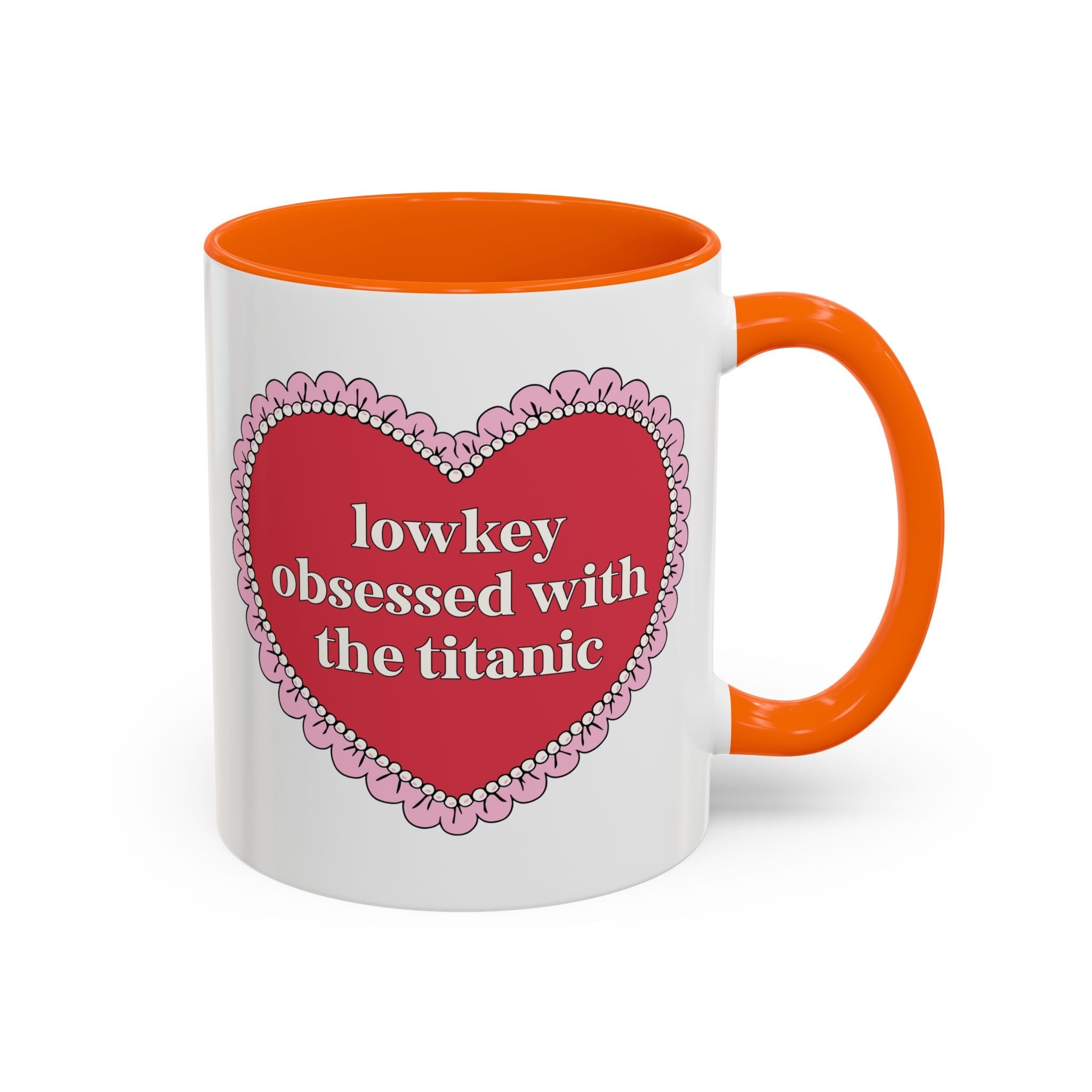 Lowkey Obsessed with the Titanic Coffee Mug: Funny Maritime History Gift for History Buff, American and European Early 1900s History - Opal and June