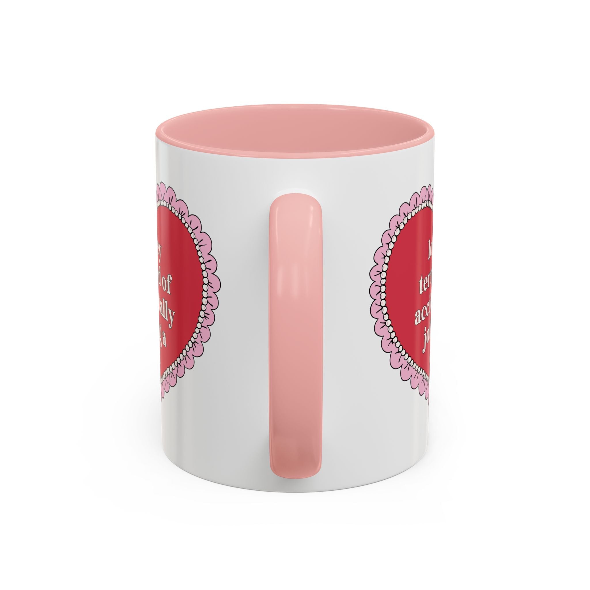 Lowkey Terrified of Accidentally Joining a Cult Coffee Mug: Funny Saying Coffee Lover Gift, Spooky and Morbid History Lover Gift - Opal and June