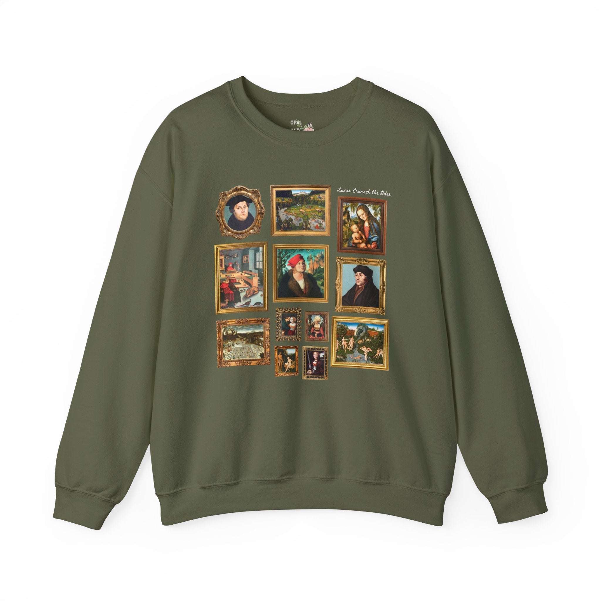 Lucas Cranach the Elder Art History Sweatshirt - Opal and June
