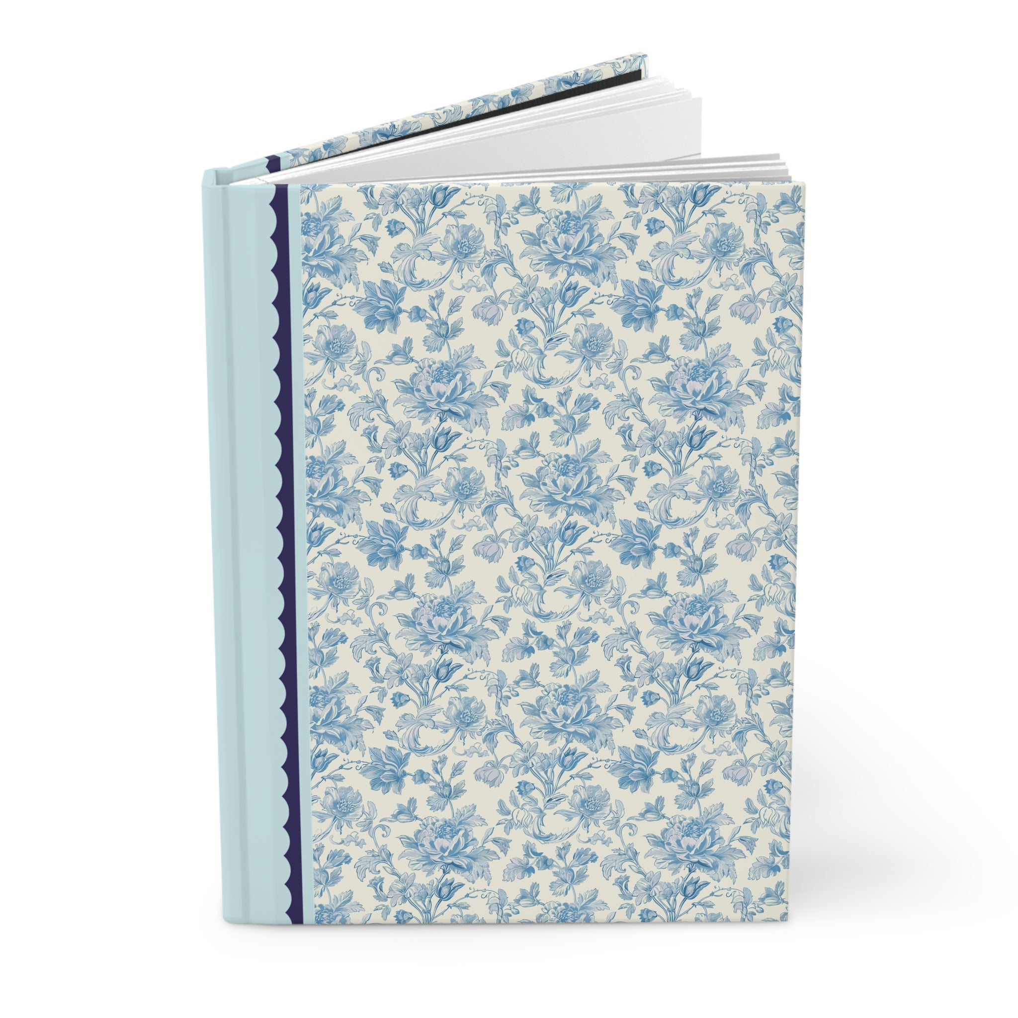 Making Good Choice is My Middle Name: Funny Saying Journal with Lined Pages, Cute Vintage Aesthetic Hardcover Notebook with Toile Pattern - Opal and June