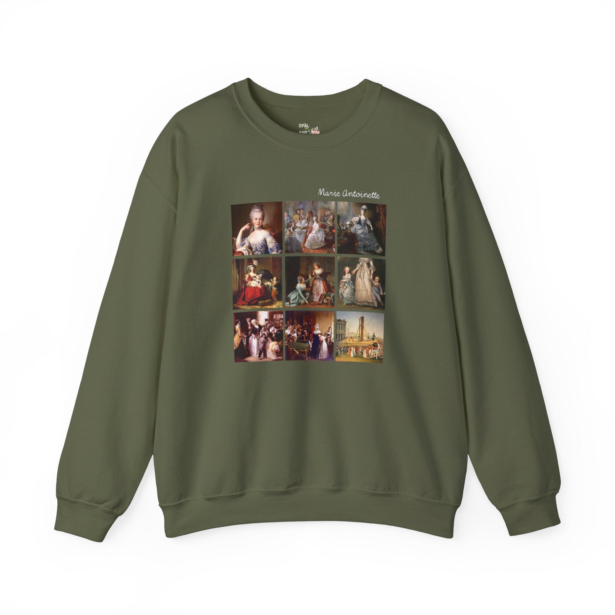Marie Antoinette Art History Sweatshirt, Humanites Major, French History Professor, Famous Queens European Art History, 18th Century History - Opal and June