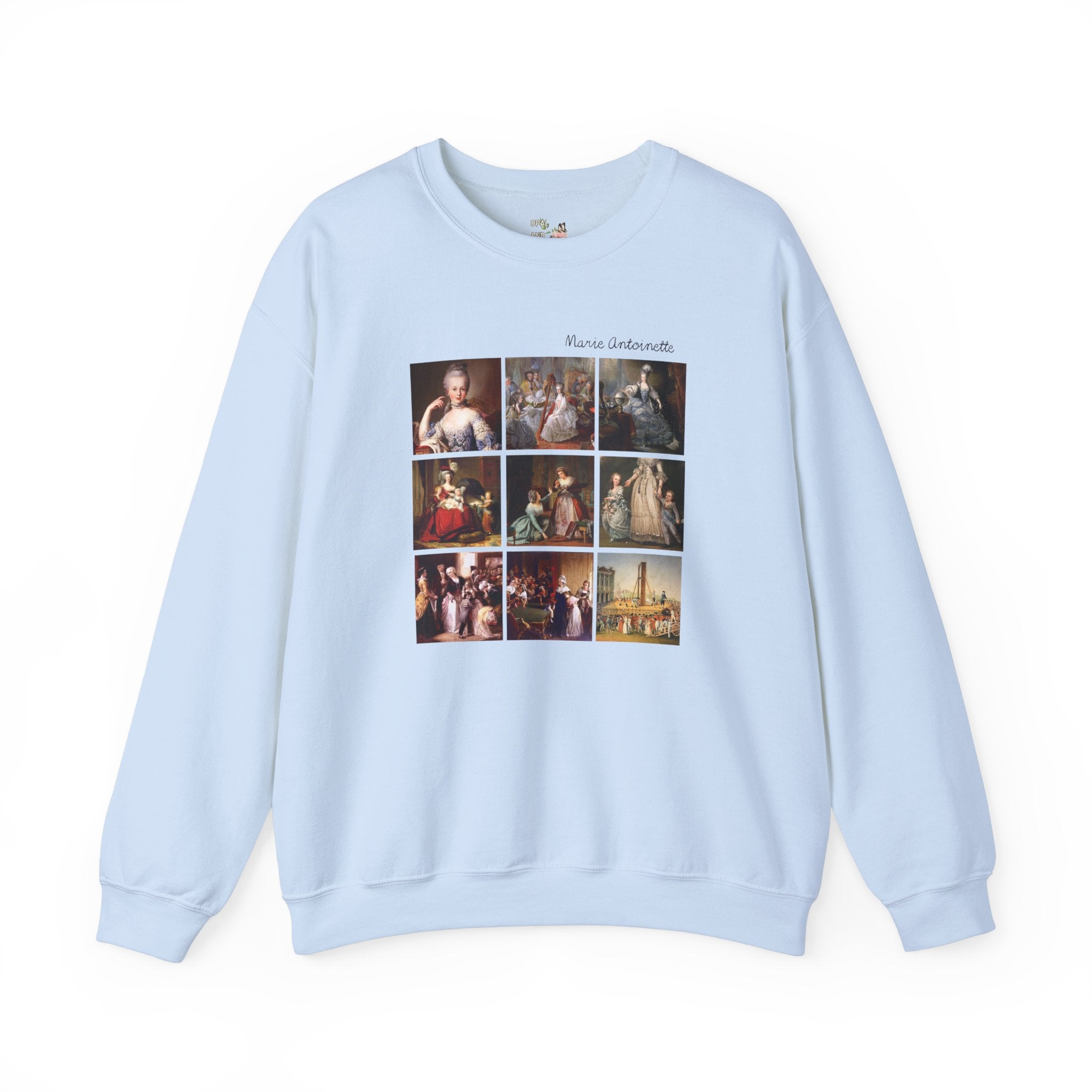Marie Antoinette Art History Sweatshirt, Humanites Major, French History Professor, Famous Queens European Art History, 18th Century History - Opal and June