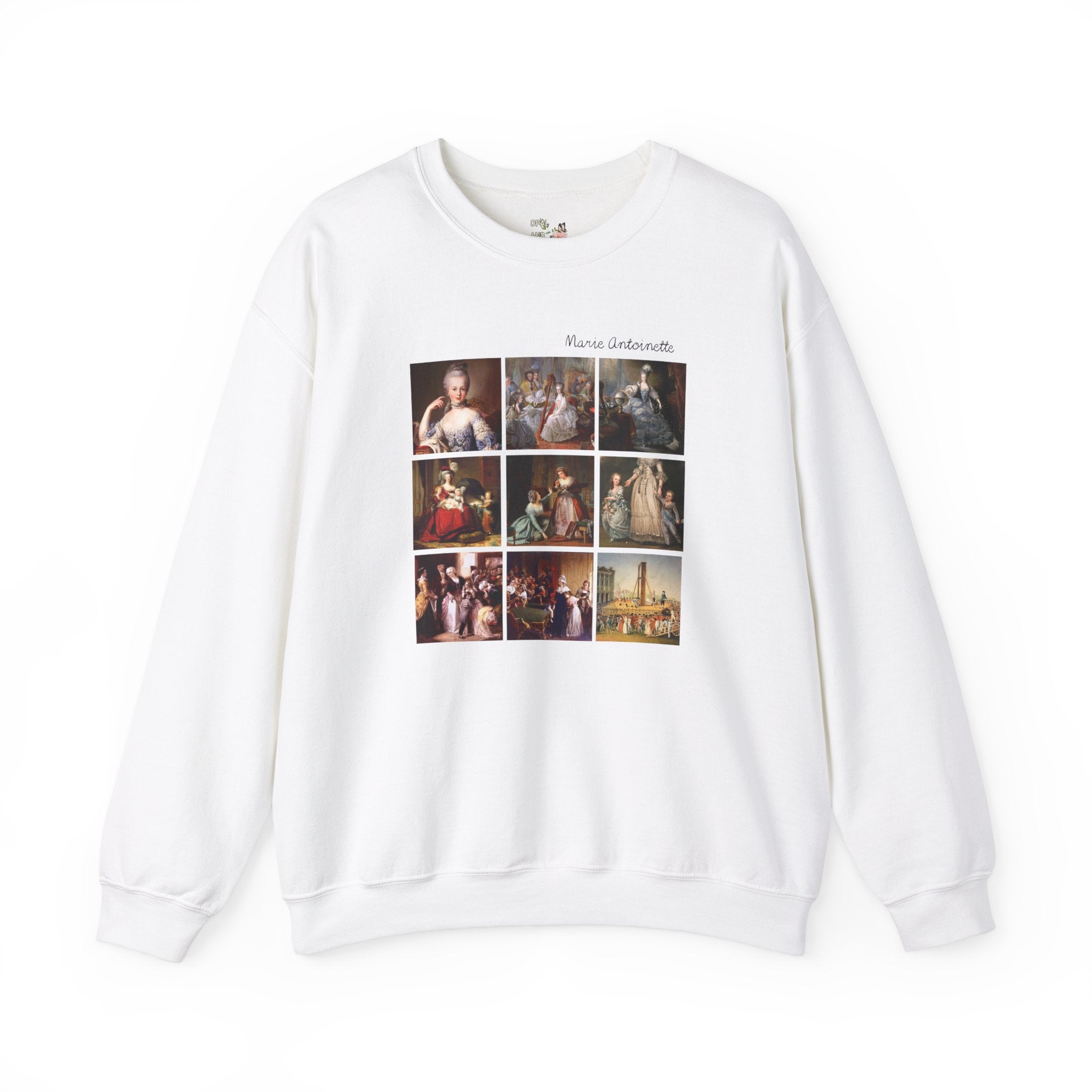 Marie Antoinette Art History Sweatshirt, Humanites Major, French History Professor, Famous Queens European Art History, 18th Century History - Opal and June