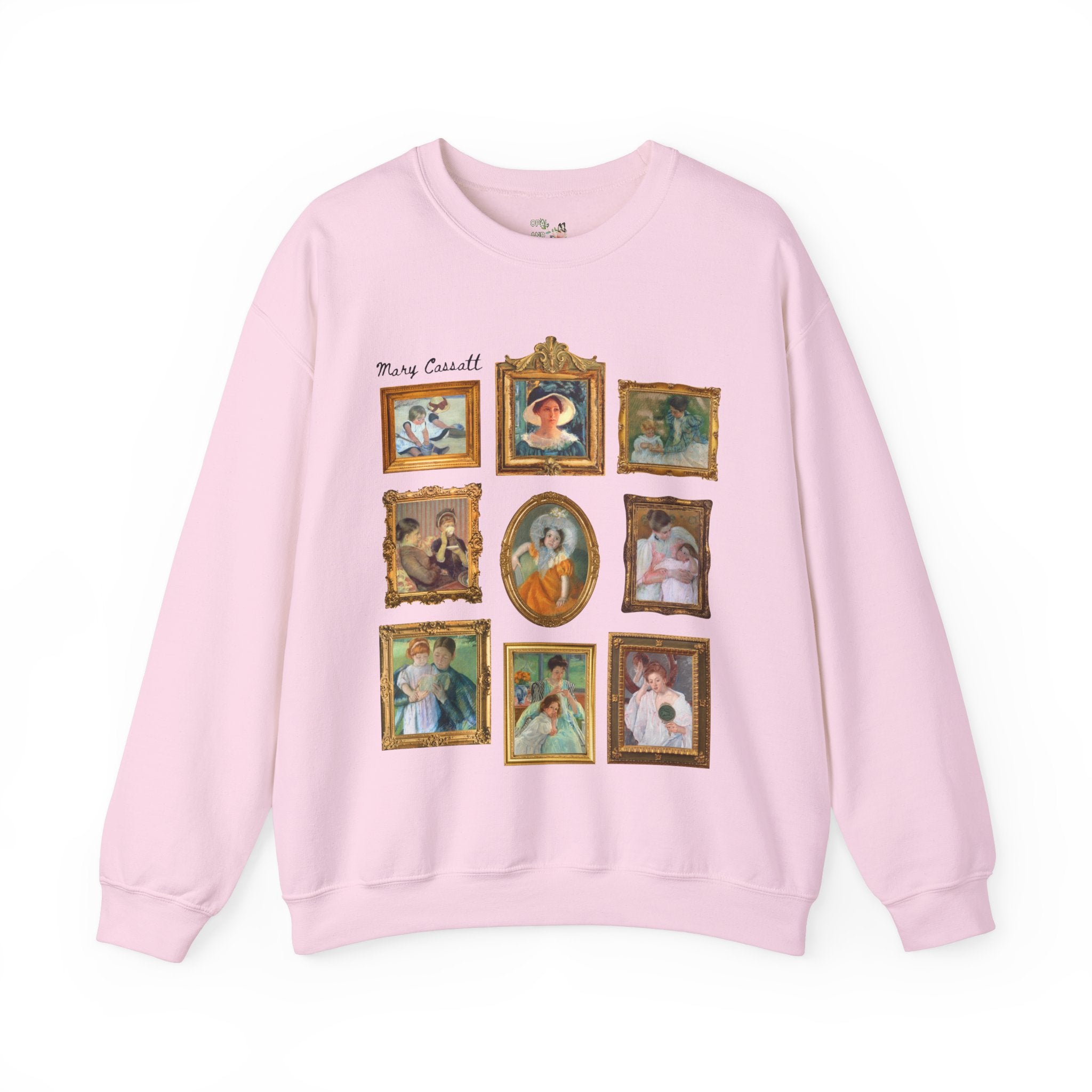 Mary Cassatt Famous Paintings of Women Sweatshirt: 19th Century Impressionist American and French Artist, Mother's Day Gift, Humanites Major - Opal and June