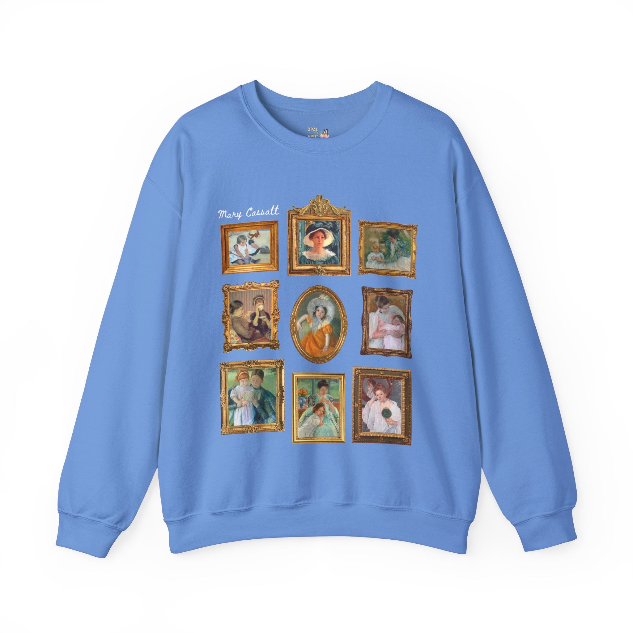 Mary Cassatt Famous Paintings of Women Sweatshirt: 19th Century Impressionist American and French Artist, Mother's Day Gift, Humanites Major - Opal and June