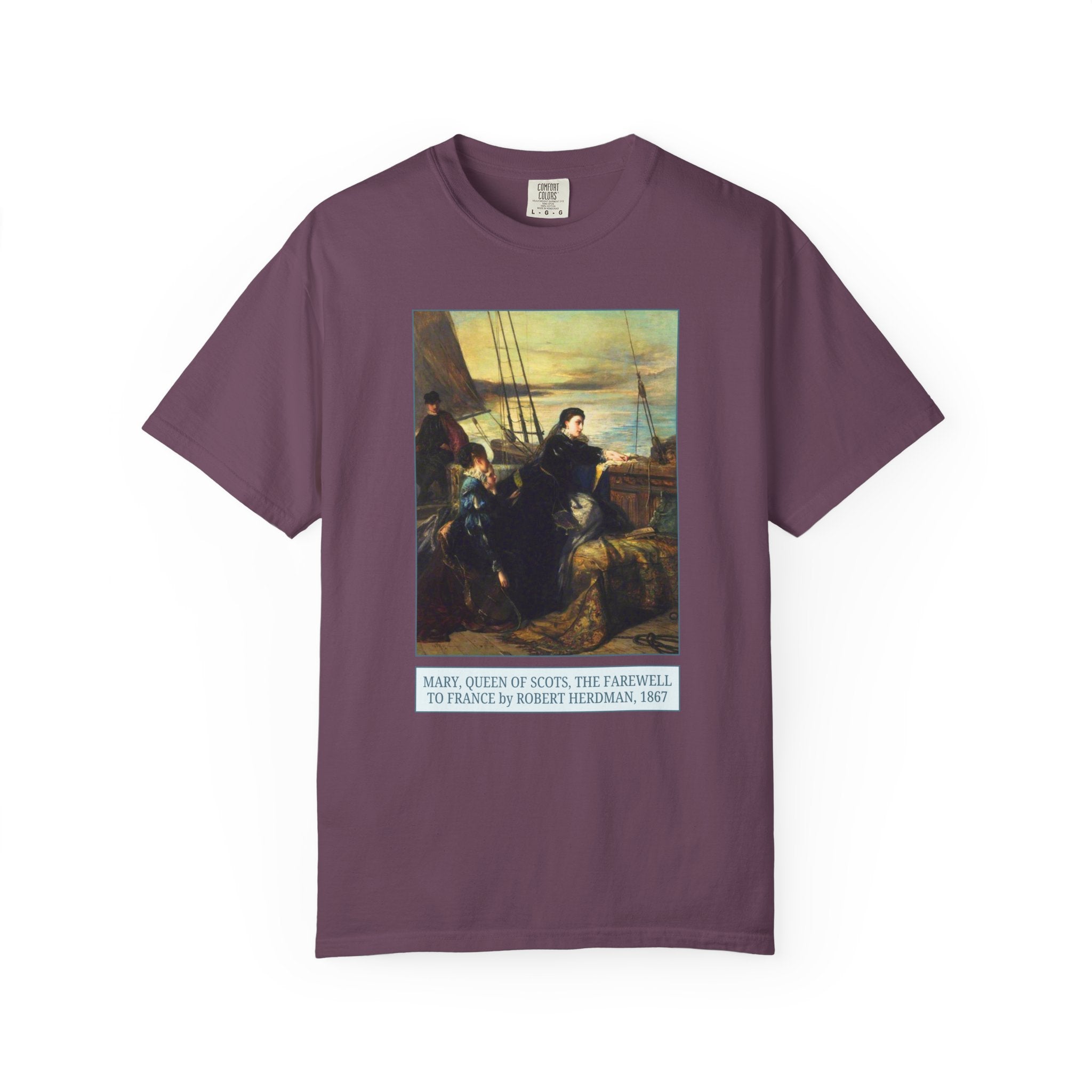 Mary Queen of Scots Art History Tee Shirt - Opal and June