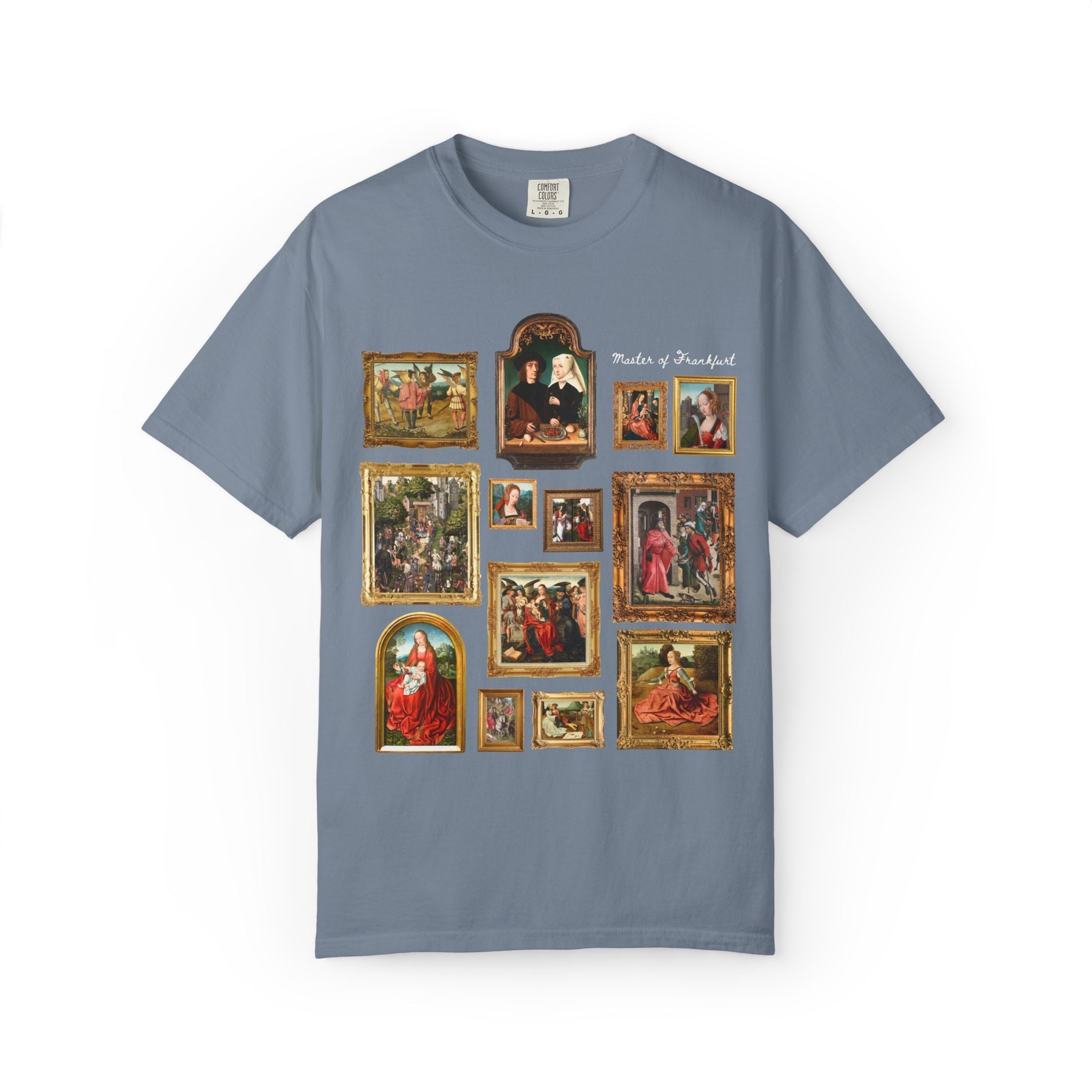 Master of Frankfurt Flemish Renaissance Art History T-Shirt: Famous Paintings, 15th Century Art Historian Tee, Humanities Major or Professor - Opal and June