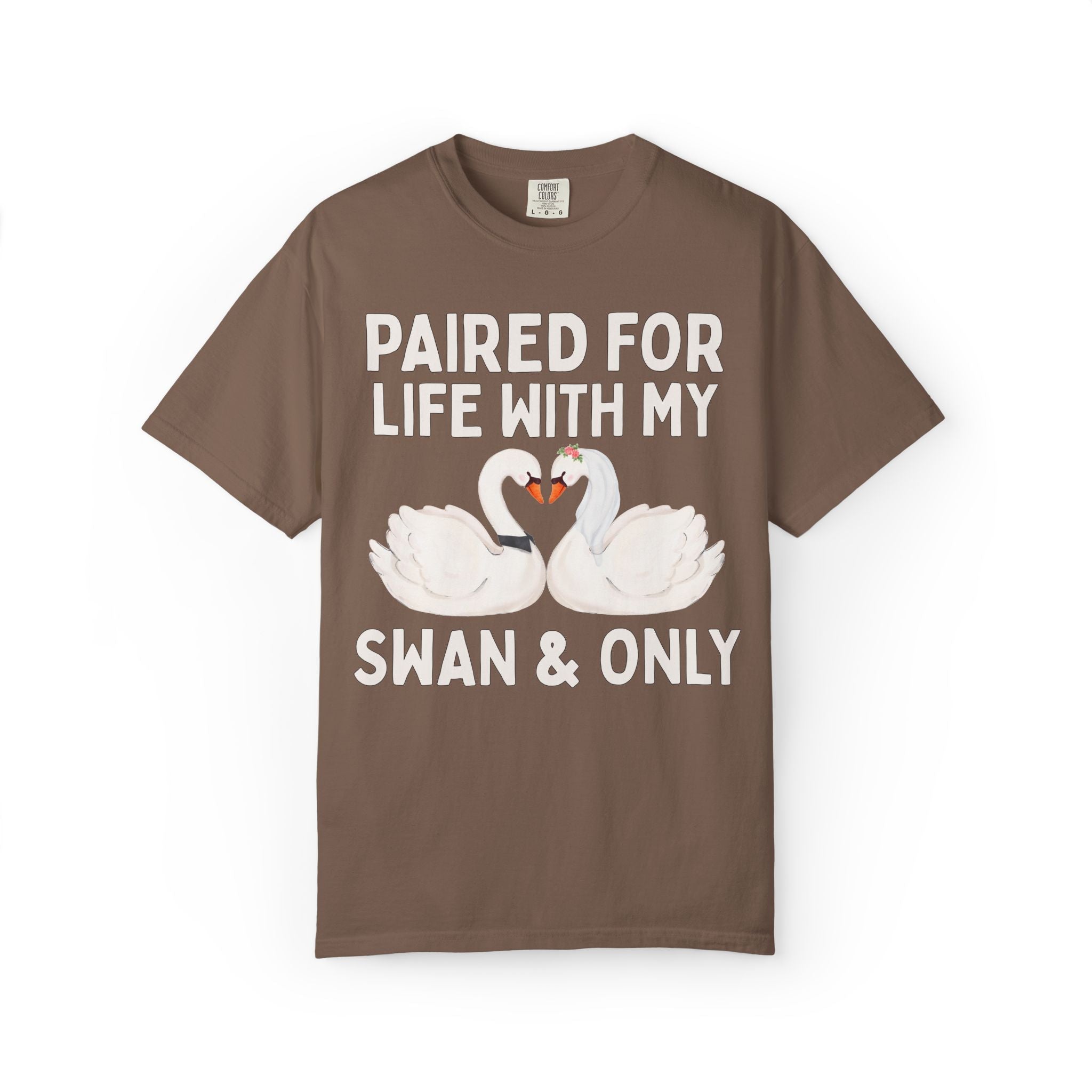 Matching Bride and Groom Tee Shirt for Wedding Weekend of Honeymoon: Silly Animal Lover T-Shirt for Trip with Husband or Wife, Cute 90s Vibe - Opal and June