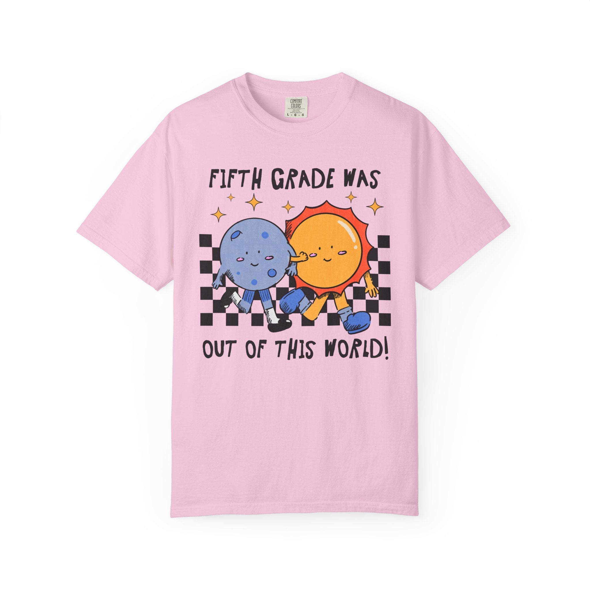 Matching Fifth Grade Crew Tee Shirt - Opal and June