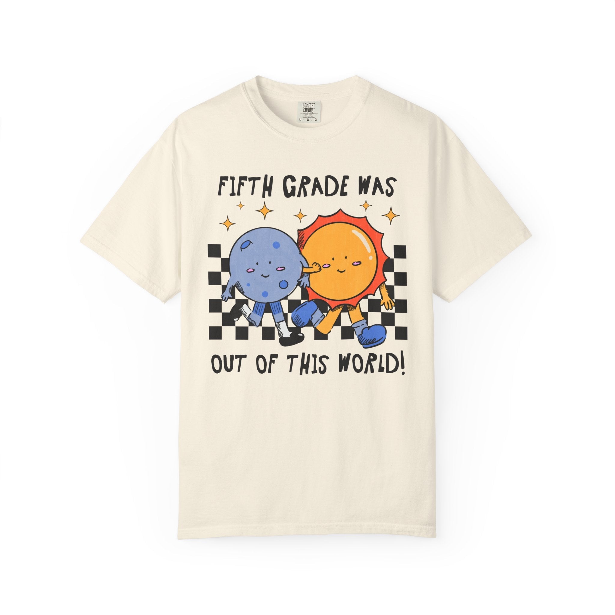 Matching Fifth Grade Crew Tee Shirt - Opal and June