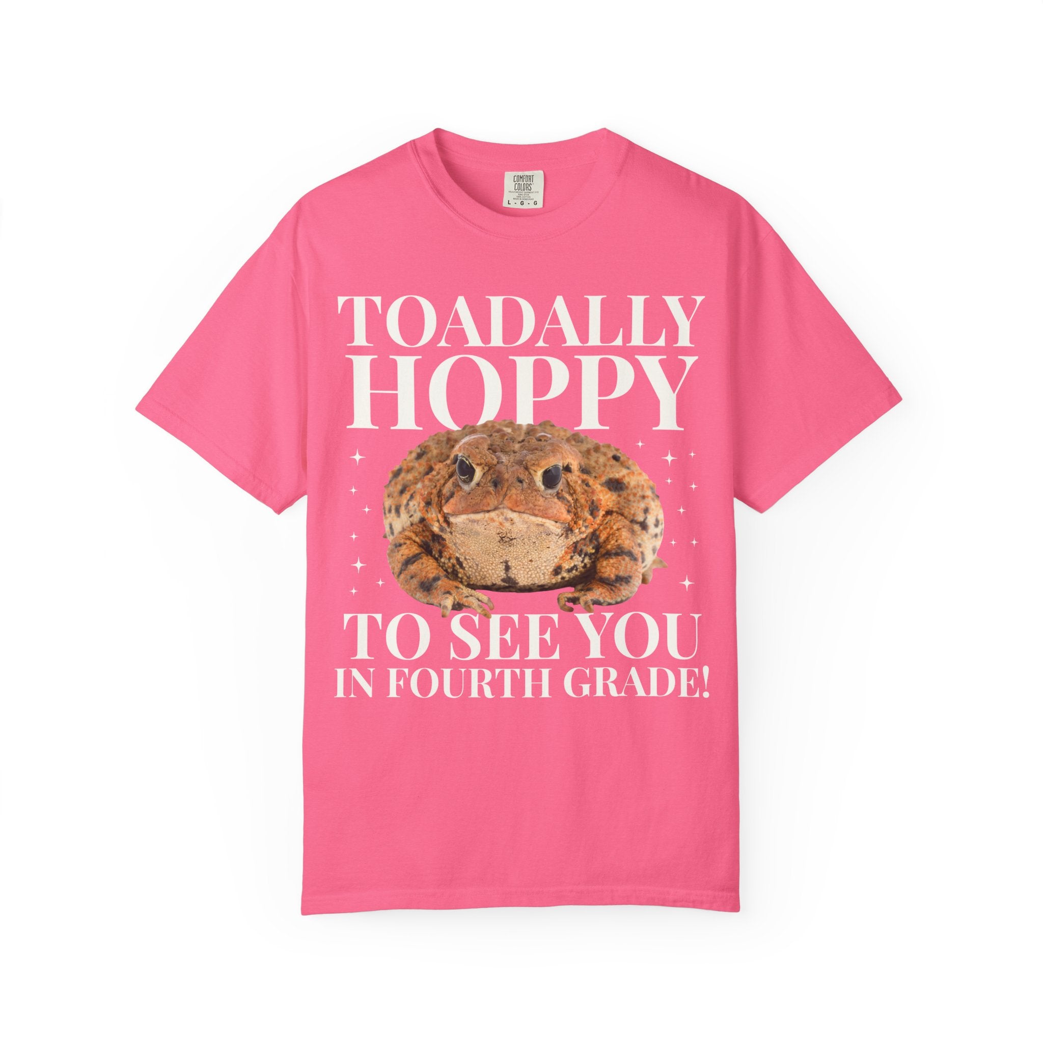 Matching Teacher T-Shirt for Second Grade Crew or High School History Teachers That Love Toads, Silly Animal Lover Moddle School Teacher Tee - Opal and June