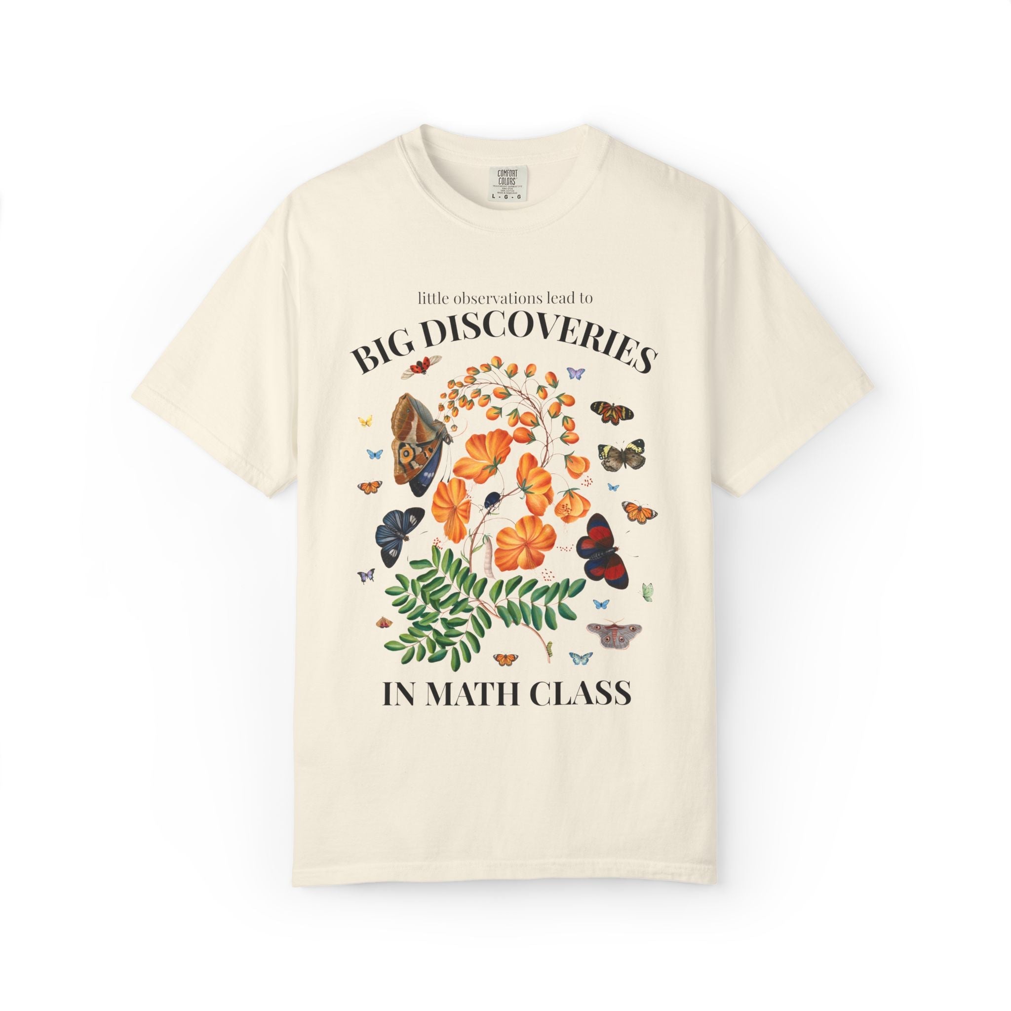 Math Class: Little Observations Lead to Big Discoveries, Matching Teacher Team T-Shirt for Back to School - Opal and June