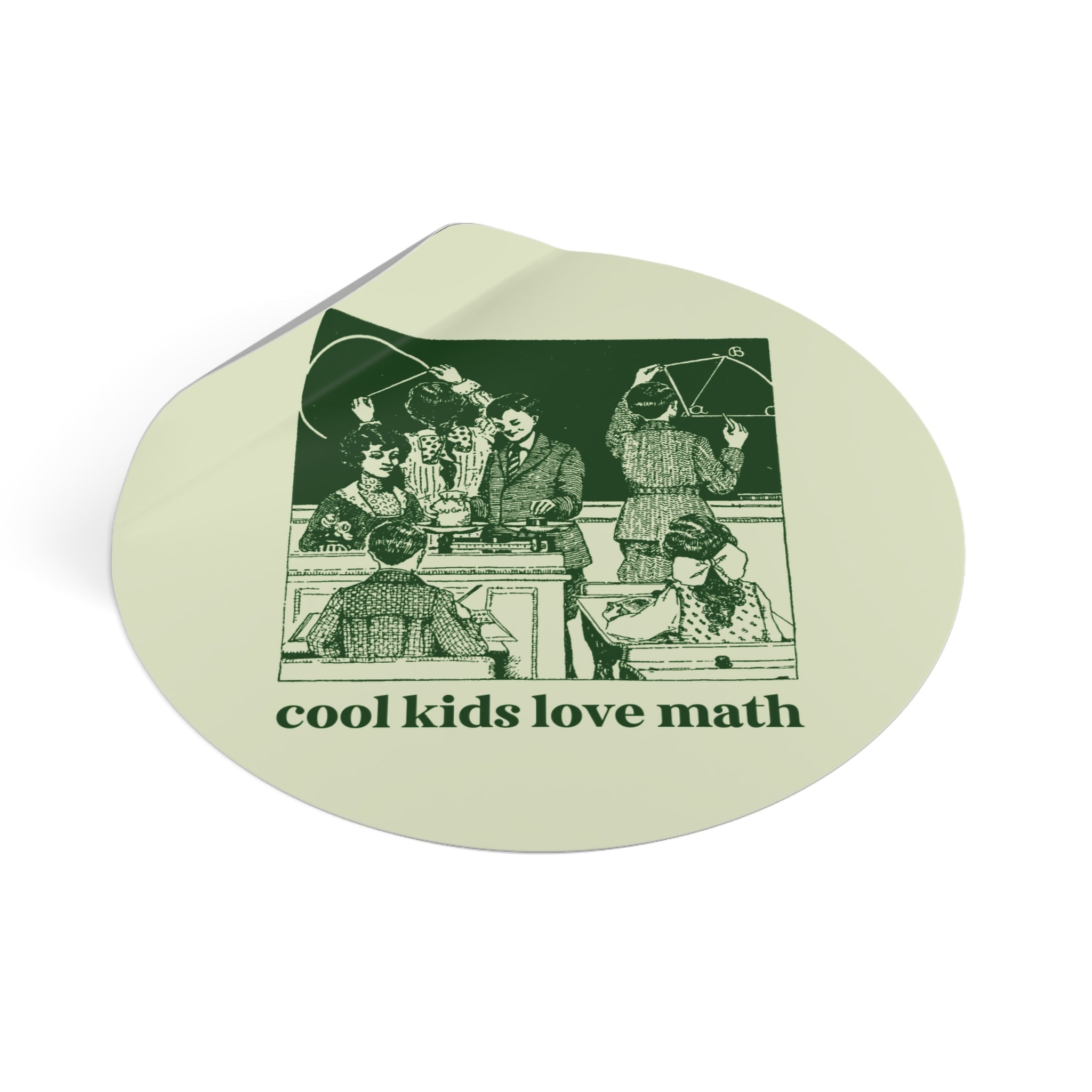 Math Teacher Sticker - Opal and June