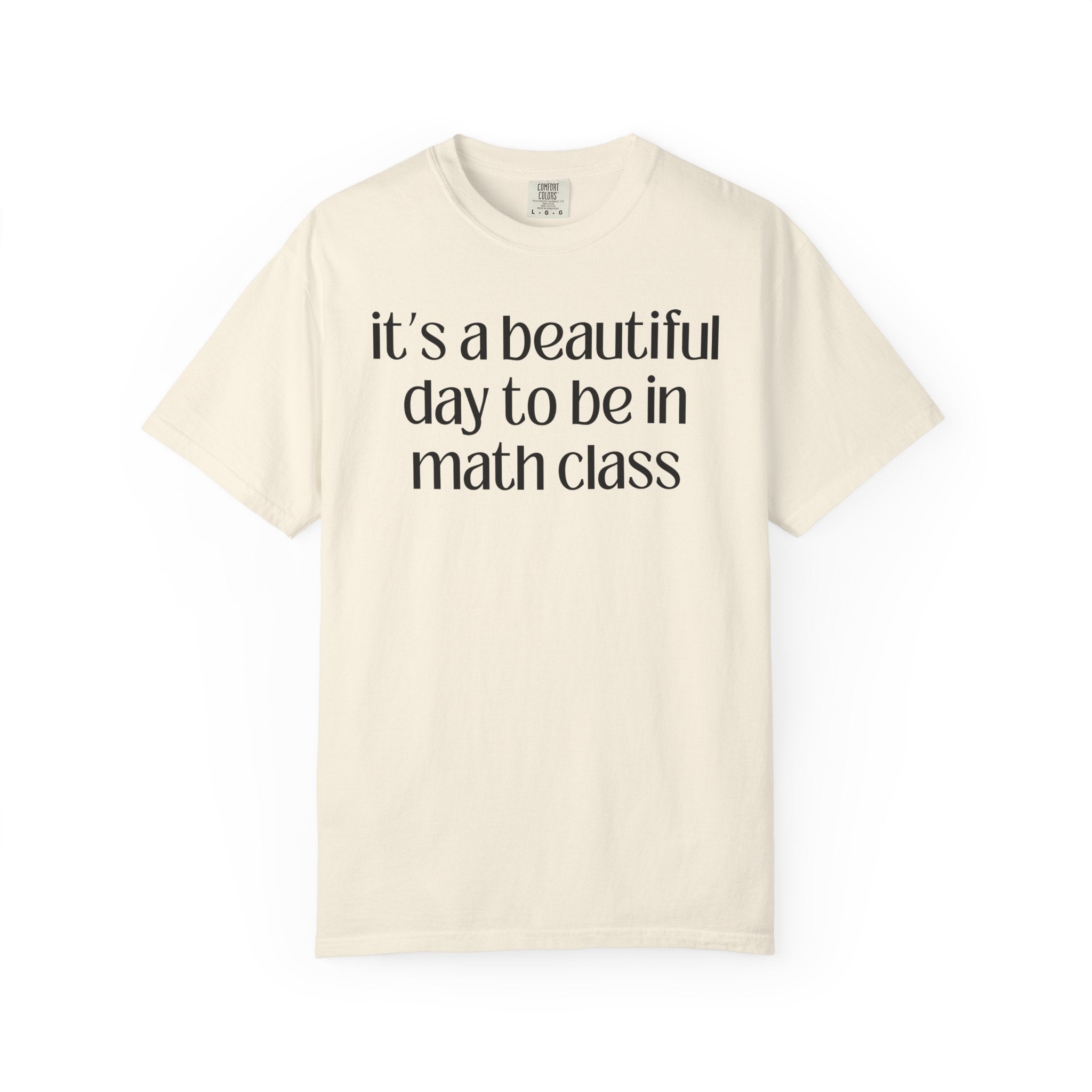 Math Teacher Tee Shirt for Back to School, Cute Matching Teacher T-Shirt for First Day of School, High School Math Class, New Teacher Gift - Opal and June