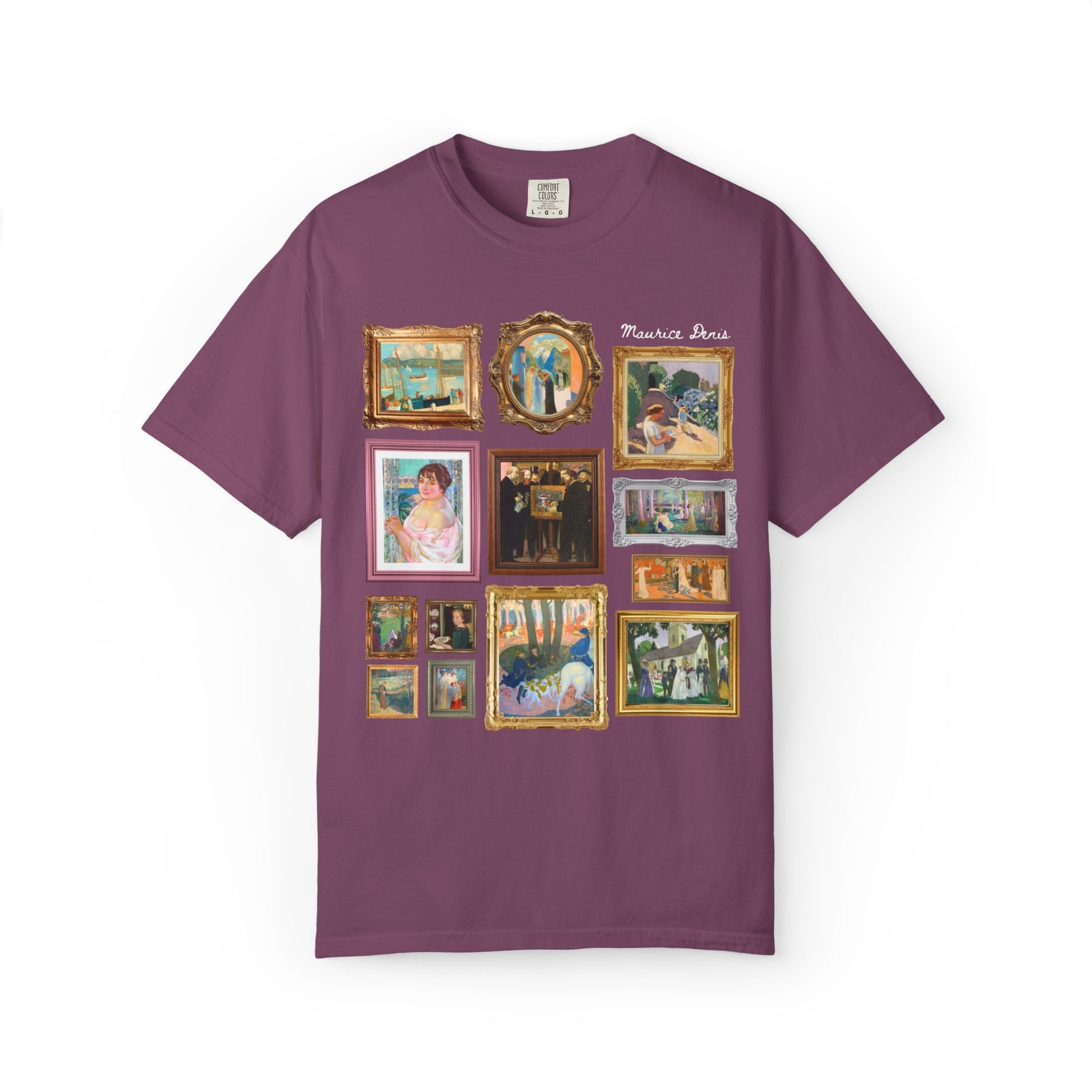 Maurice Denis Art History Tee Shirt: French Impressionist and Early Modern Art Movements, Early 1900s Symbolism Artist, Museum Lover Gift - Opal and June