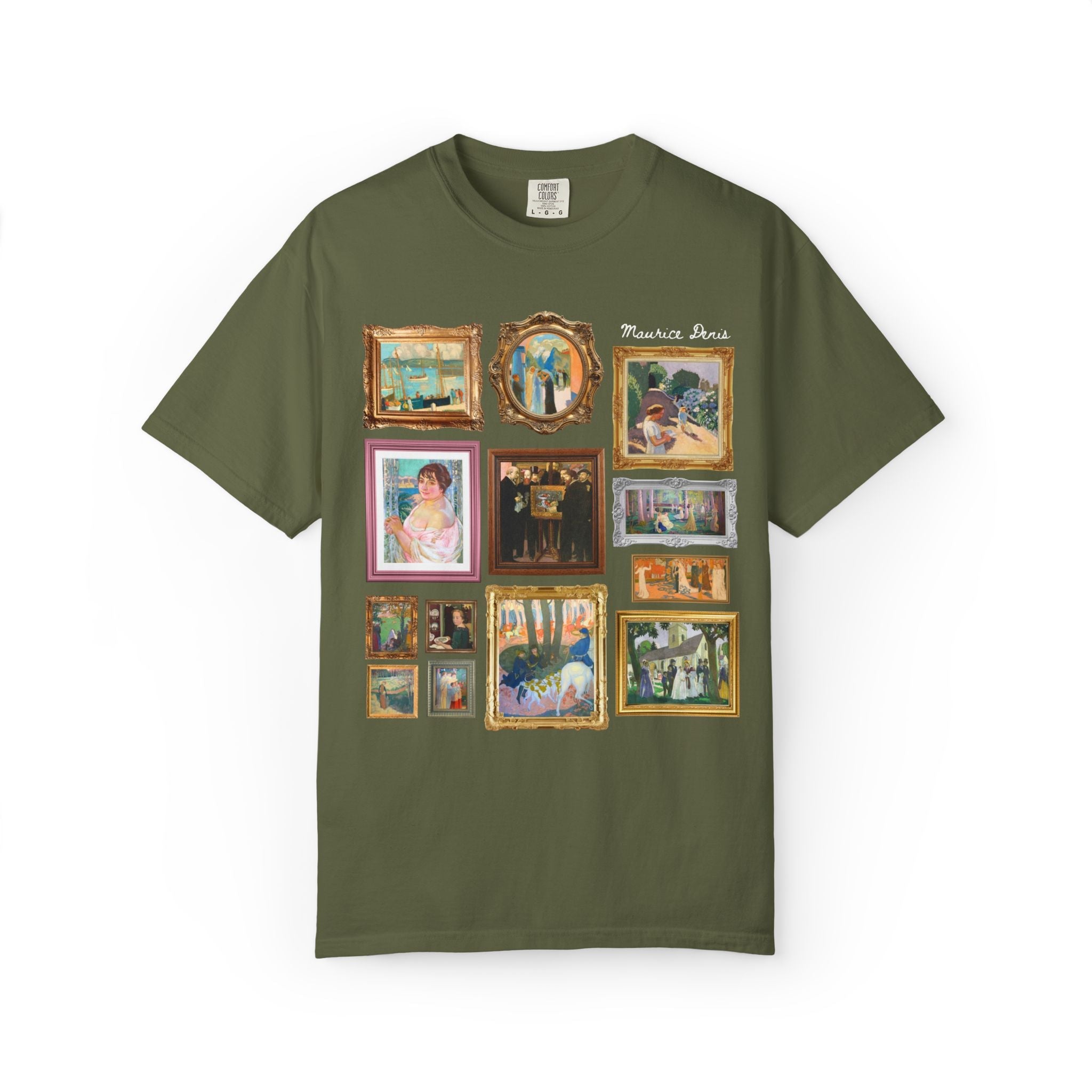 Maurice Denis Art History Tee Shirt: French Impressionist and Early Modern Art Movements, Early 1900s Symbolism Artist, Museum Lover Gift - Opal and June