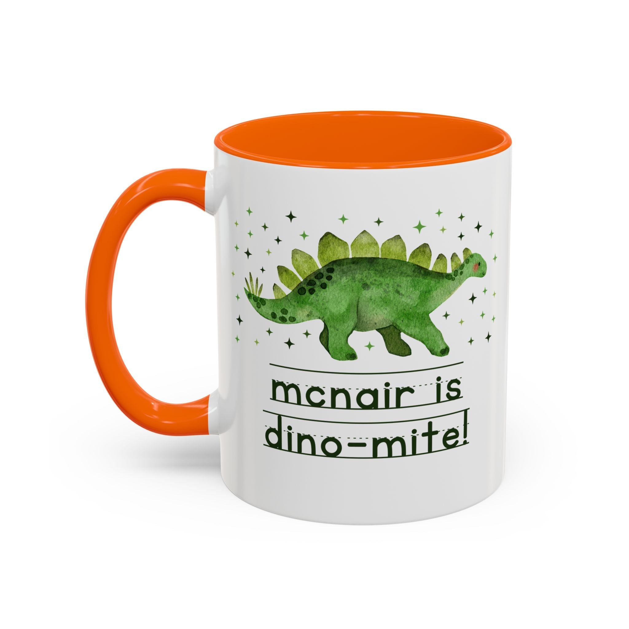 McNair Middle School 11 Oz Coffee Mug: McNair is Dino - Mite! - Opal and June