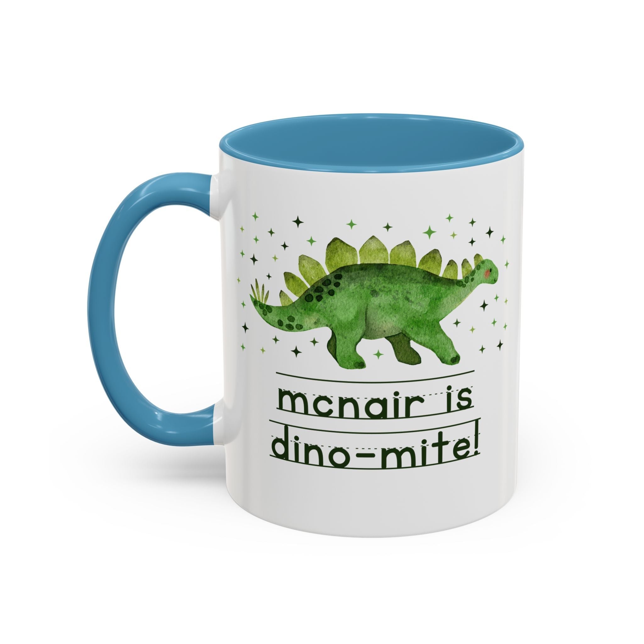McNair Middle School 11 Oz Coffee Mug: McNair is Dino - Mite! - Opal and June
