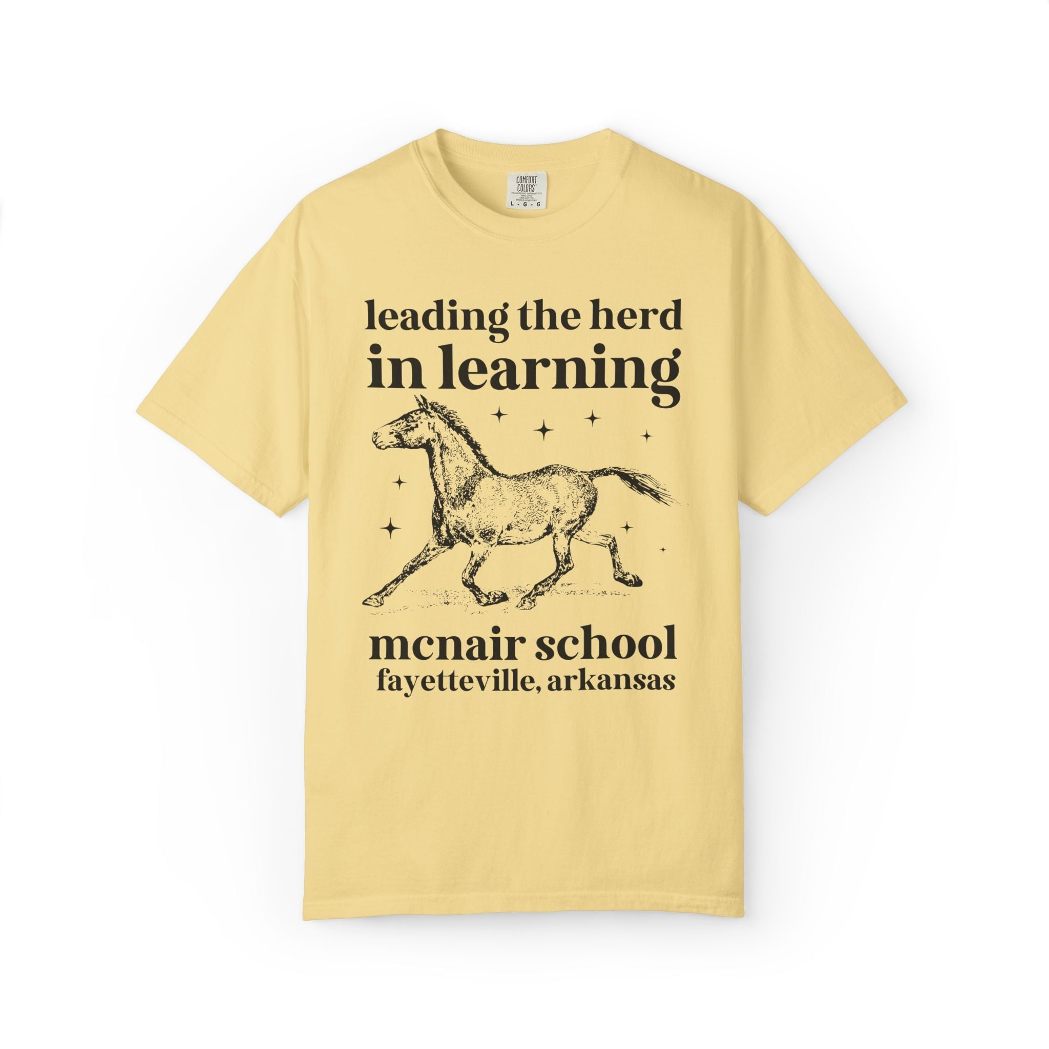 McNair Middle School Leading the Herd Tee Shirt | FPS + Opal and June Tee Shirt, Fayetteville Public Schools - Opal and June
